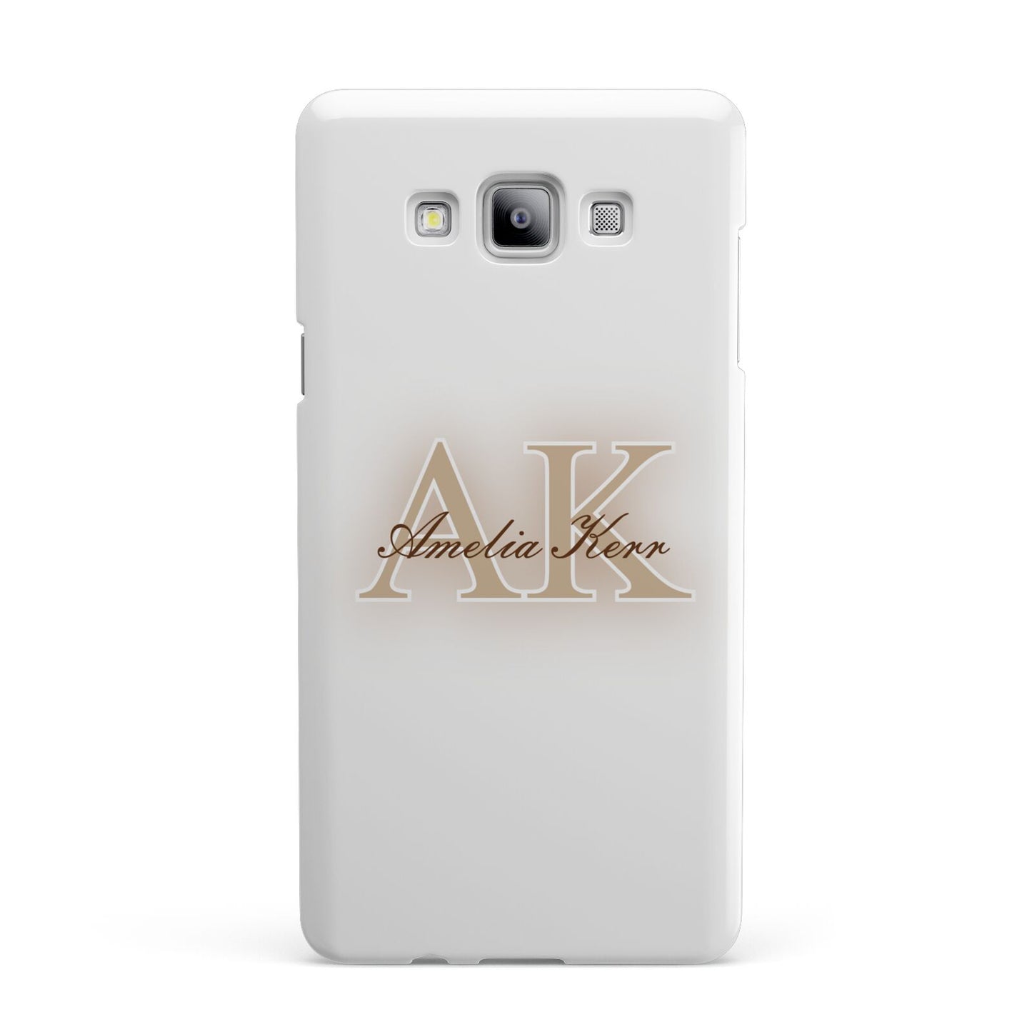 Shadow Initial Personalised Samsung Galaxy A7 2015 Case