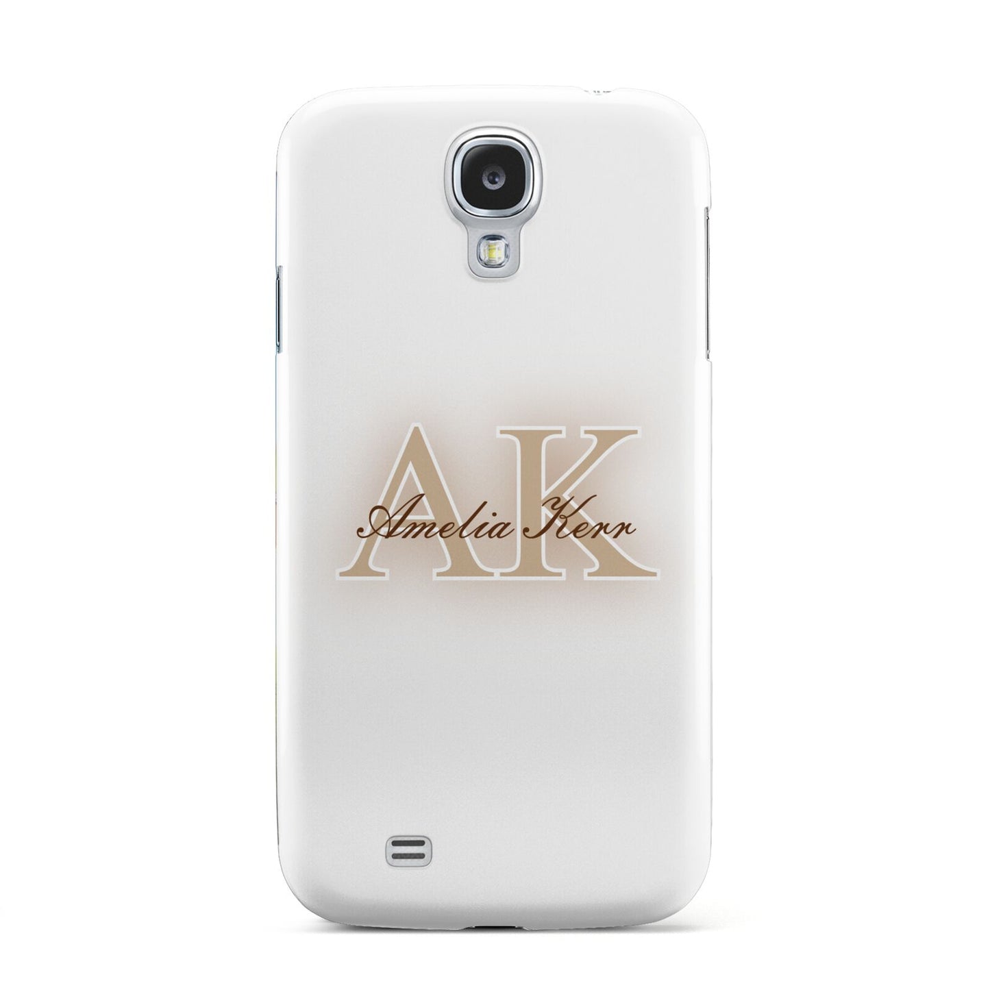 Shadow Initial Personalised Samsung Galaxy S4 Case