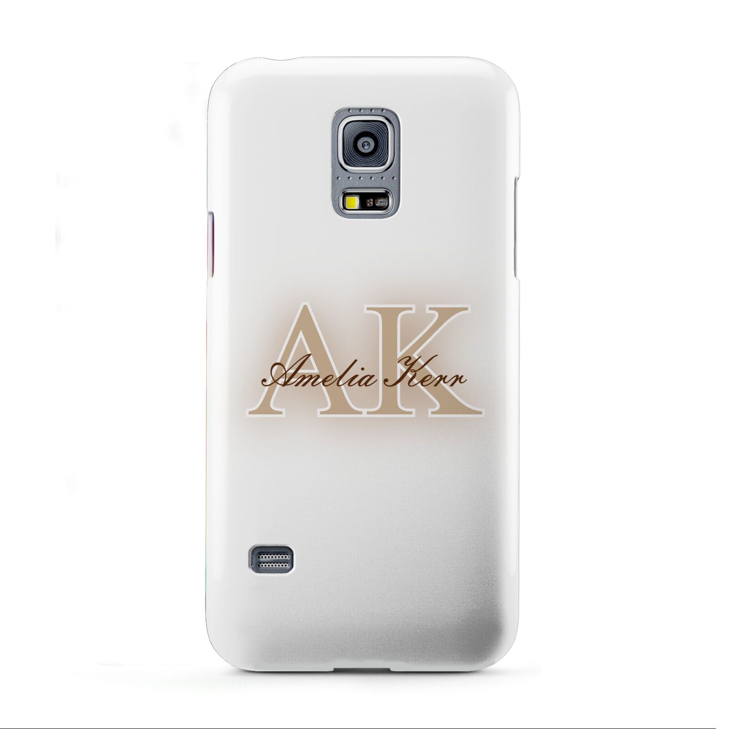 Shadow Initial Personalised Samsung Galaxy S5 Mini Case