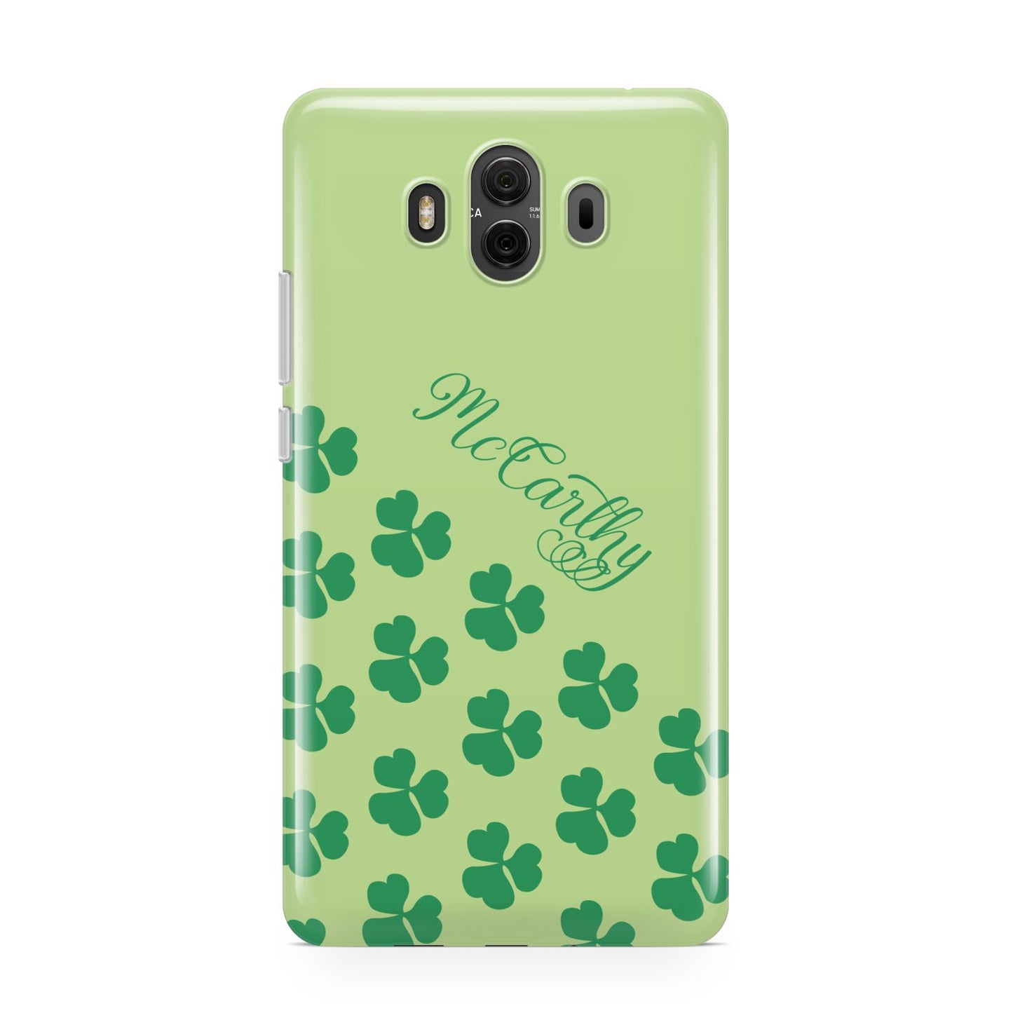 Shamrock Custom Name Huawei Mate 10 Protective Phone Case