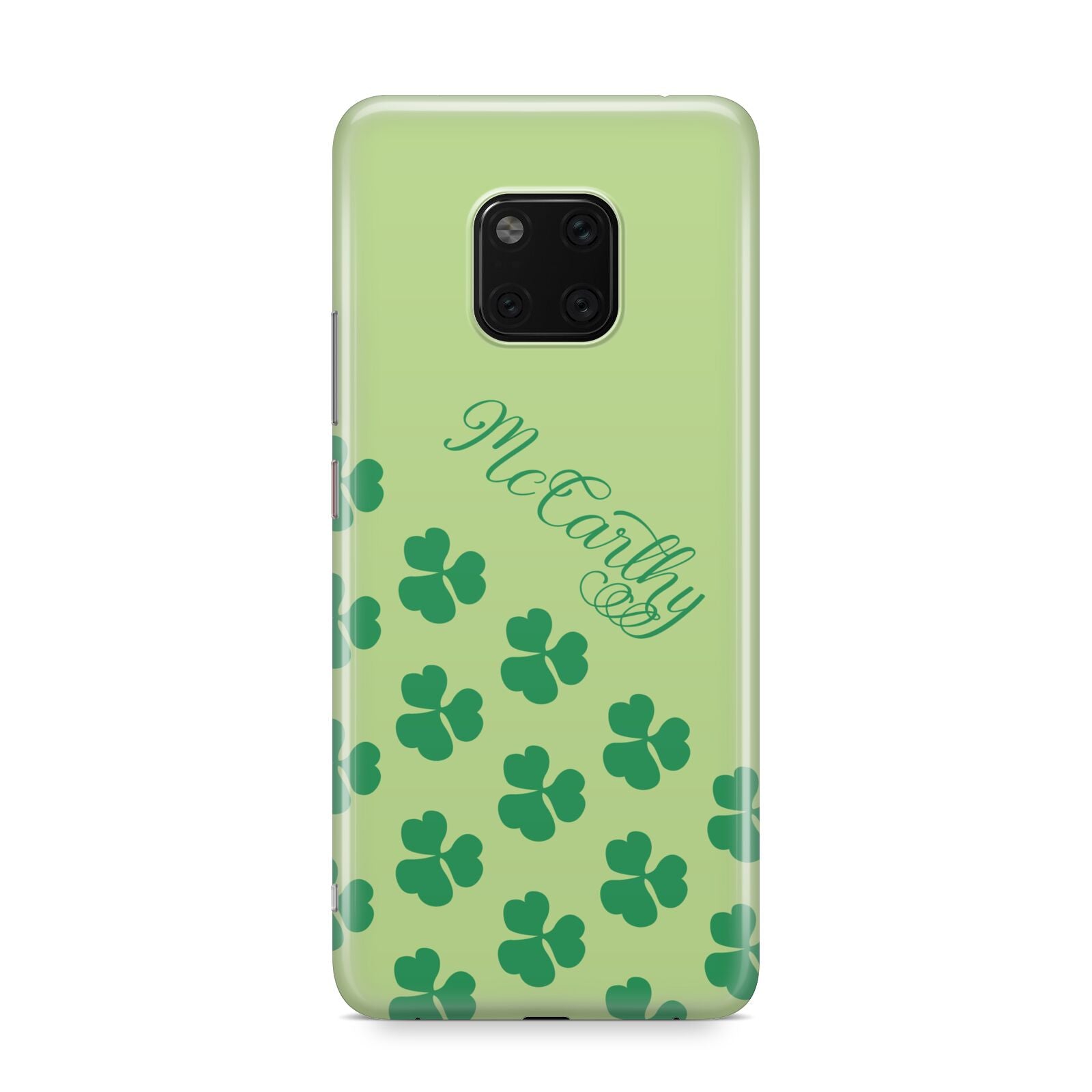 Shamrock Custom Name Huawei Mate 20 Pro Phone Case