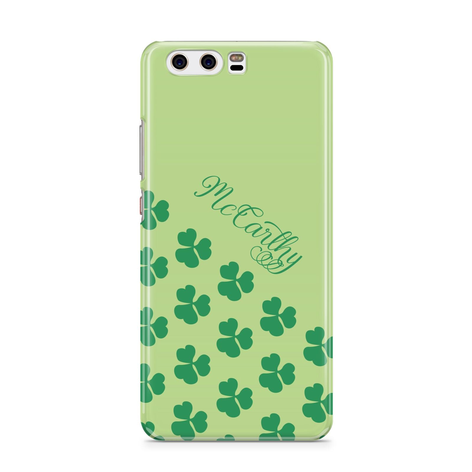 Shamrock Custom Name Huawei P10 Phone Case