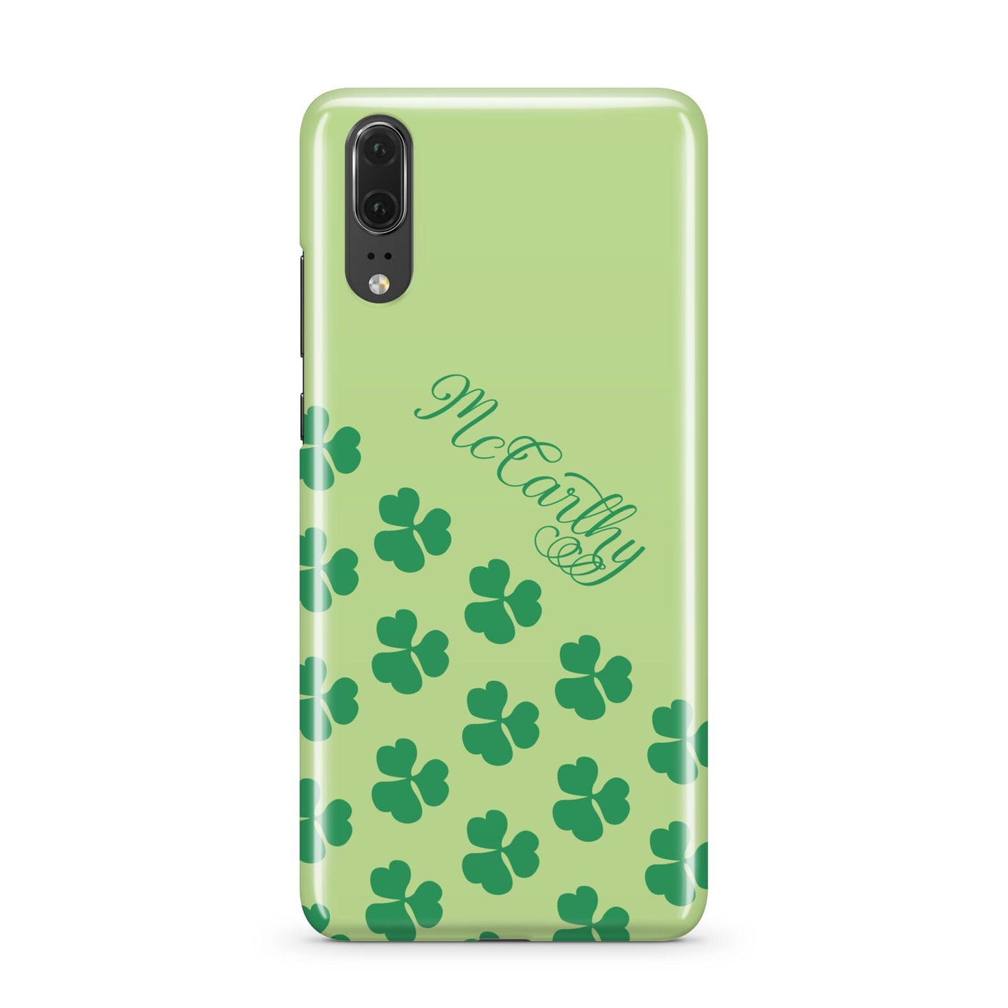 Shamrock Custom Name Huawei P20 Phone Case