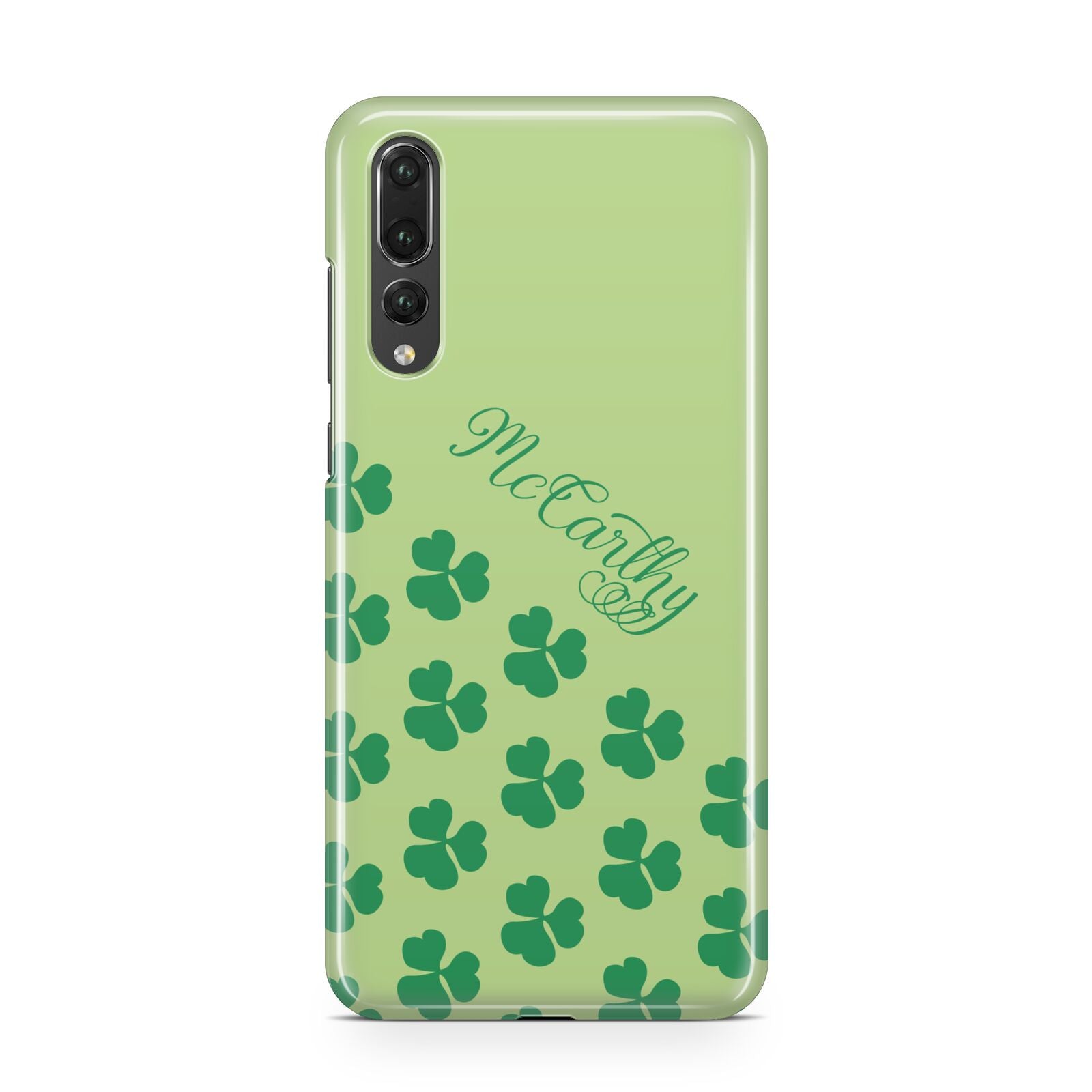 Shamrock Custom Name Huawei P20 Pro Phone Case