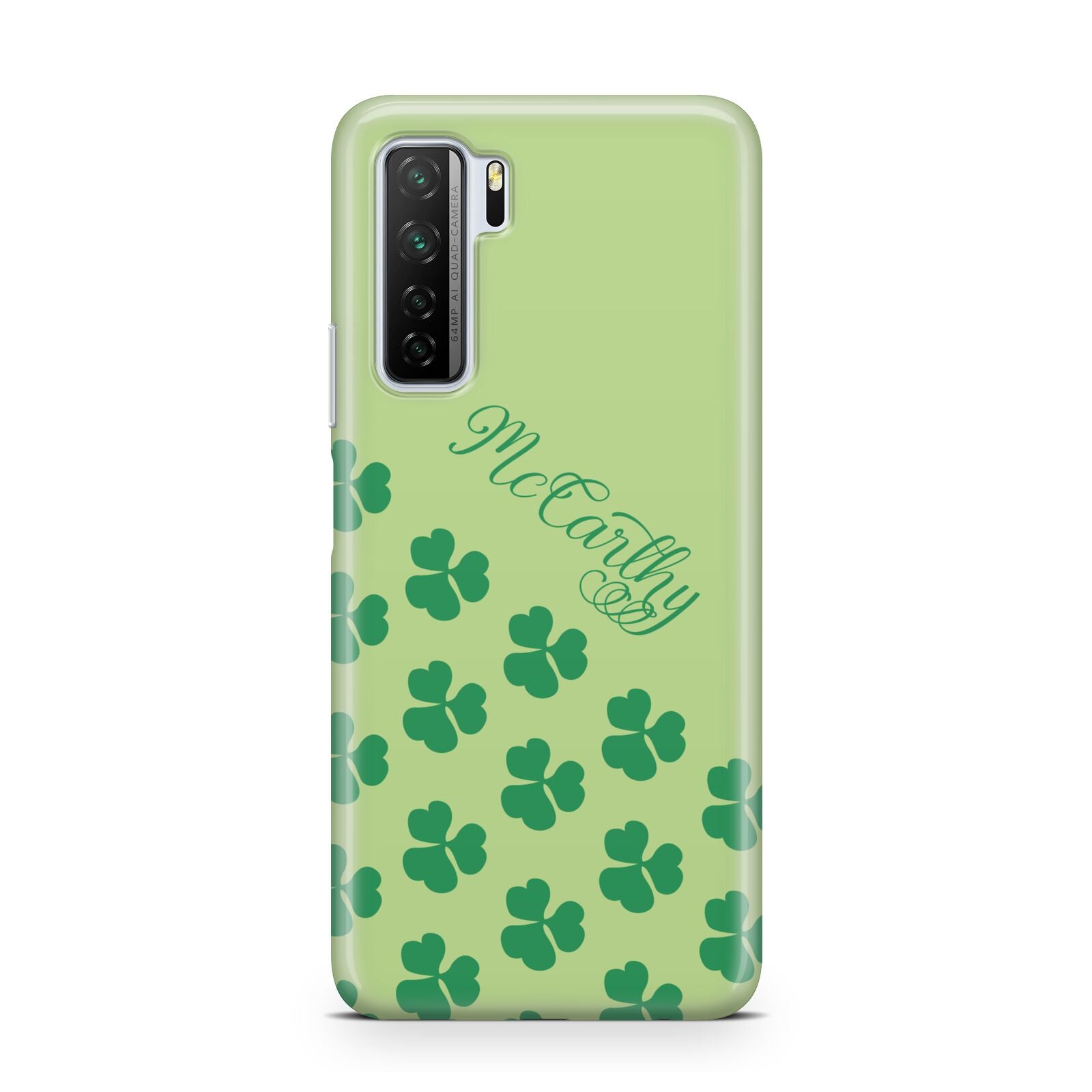 Shamrock Custom Name Huawei P40 Lite 5G Phone Case