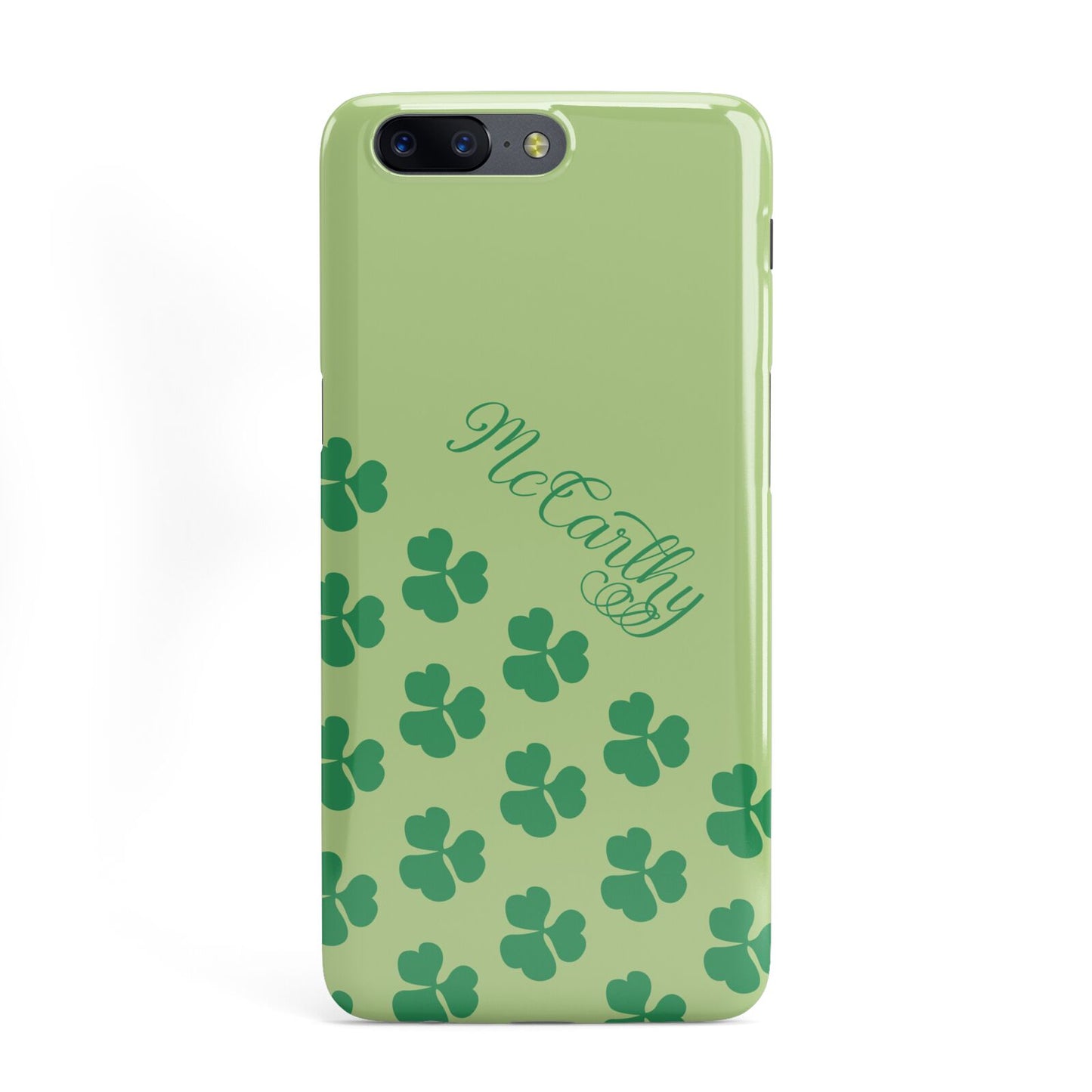 Shamrock Custom Name OnePlus Case