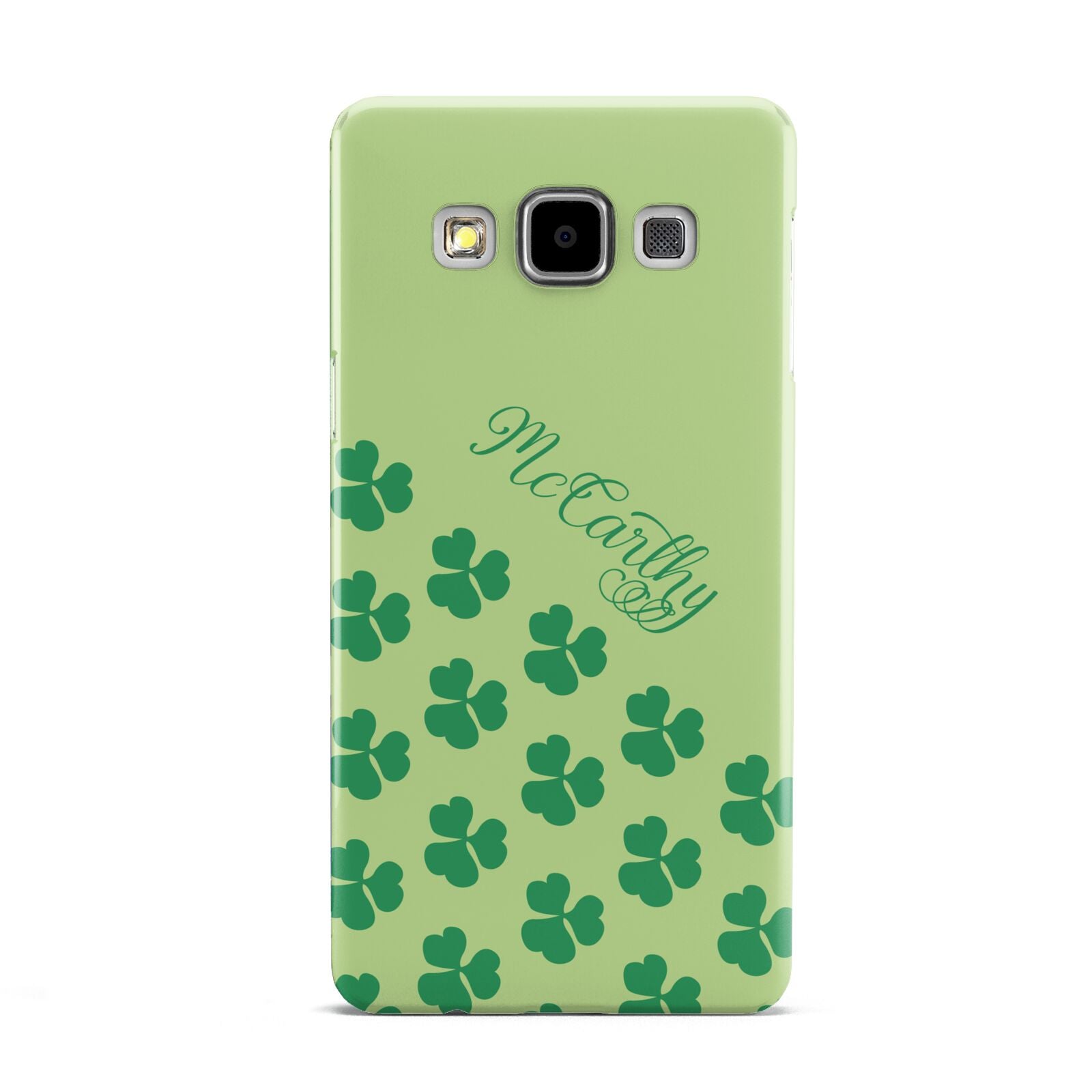 Shamrock Custom Name Samsung Galaxy A5 Case