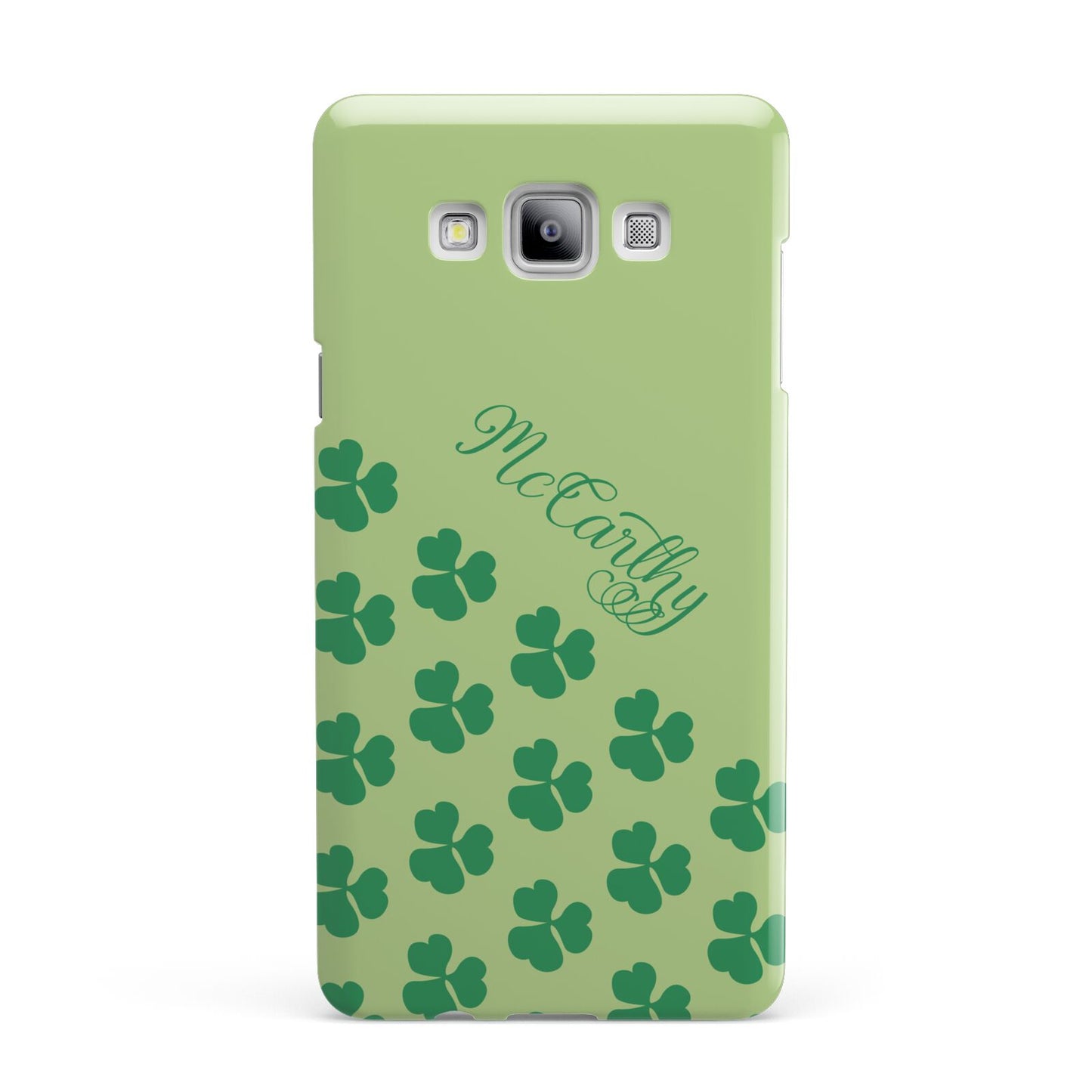 Shamrock Custom Name Samsung Galaxy A7 2015 Case