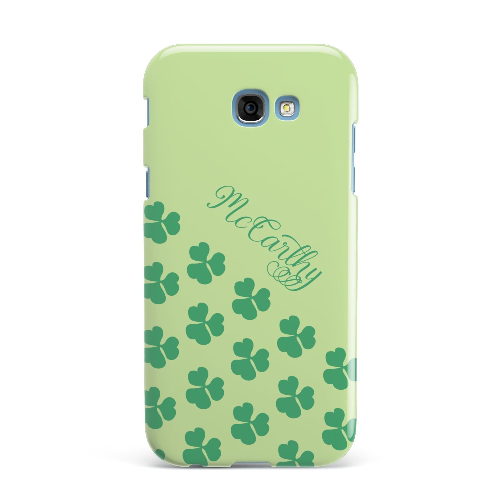 Shamrock Custom Name Samsung Galaxy A7 2017 Case