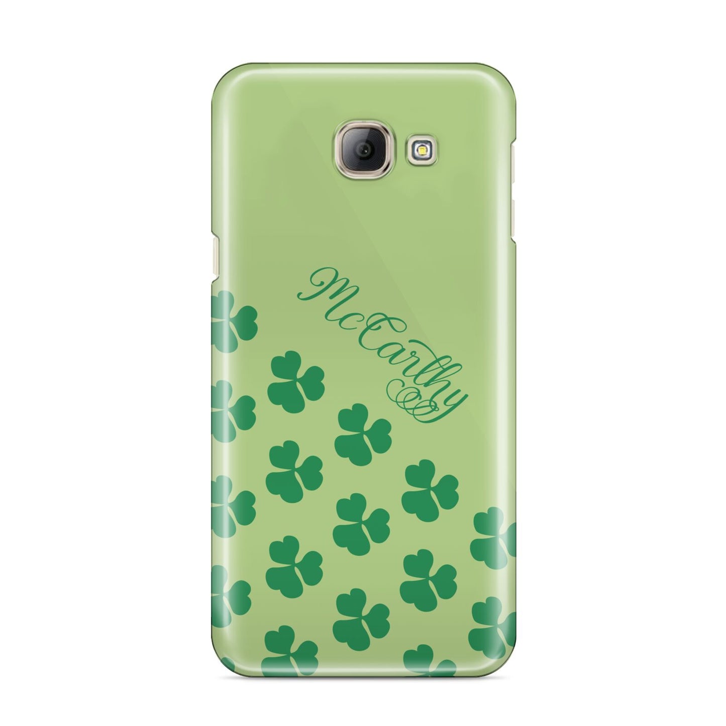 Shamrock Custom Name Samsung Galaxy A8 2016 Case