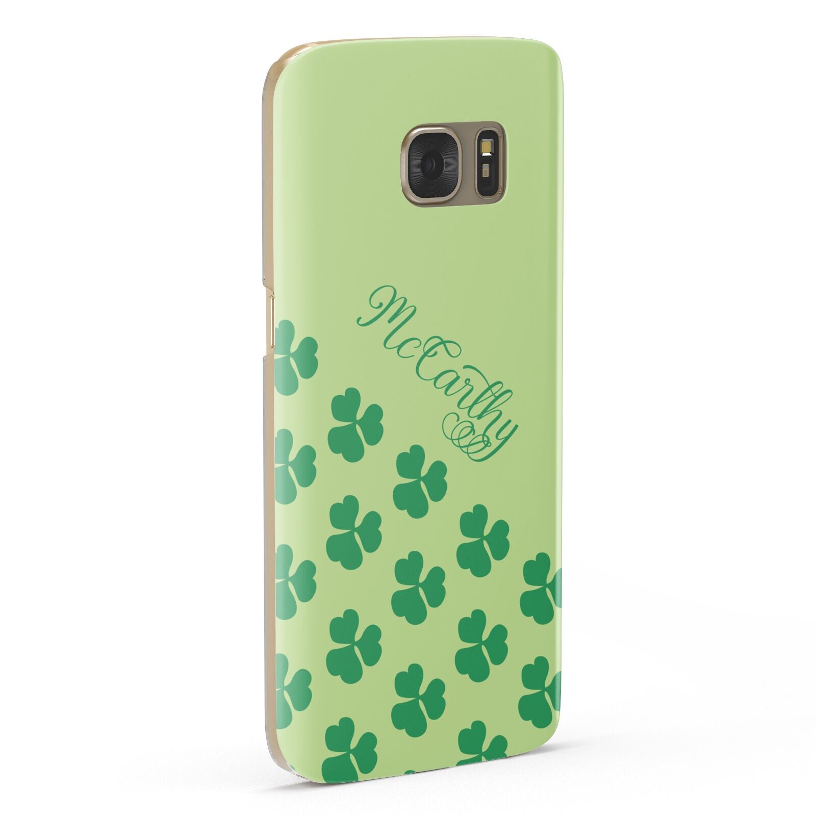 Shamrock Custom Name Samsung Galaxy Case Fourty Five Degrees