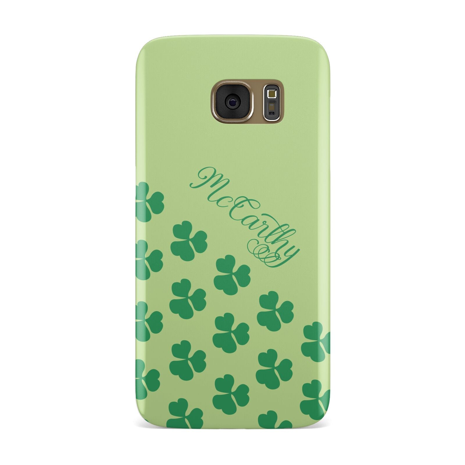 Shamrock Custom Name Samsung Galaxy Case