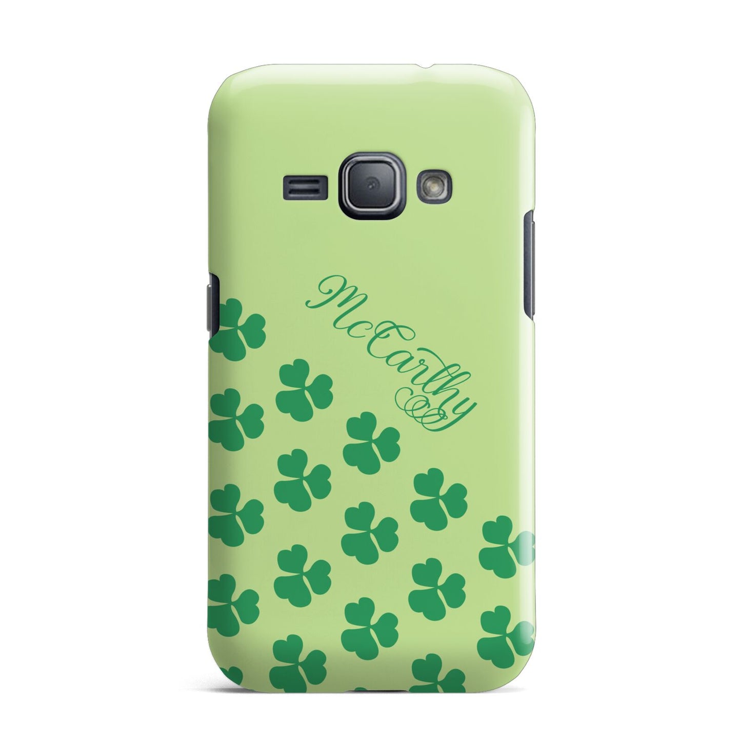 Shamrock Custom Name Samsung Galaxy J1 2016 Case