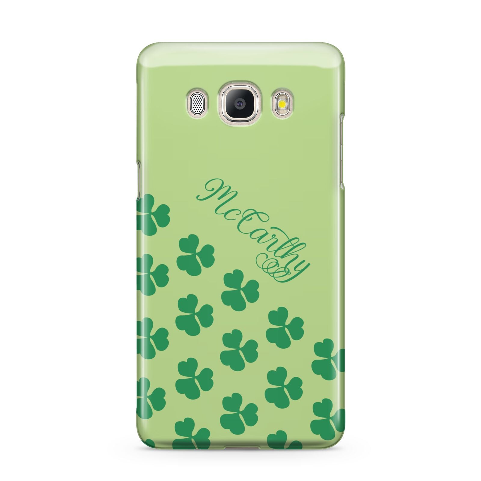 Shamrock Custom Name Samsung Galaxy J5 2016 Case