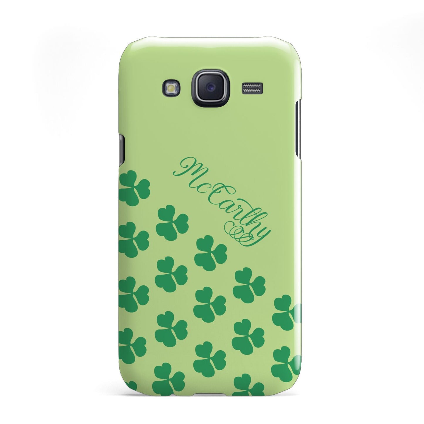 Shamrock Custom Name Samsung Galaxy J5 Case