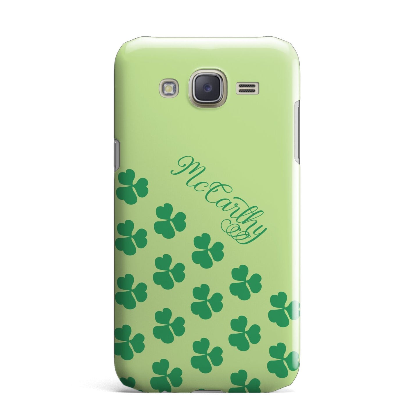 Shamrock Custom Name Samsung Galaxy J7 Case