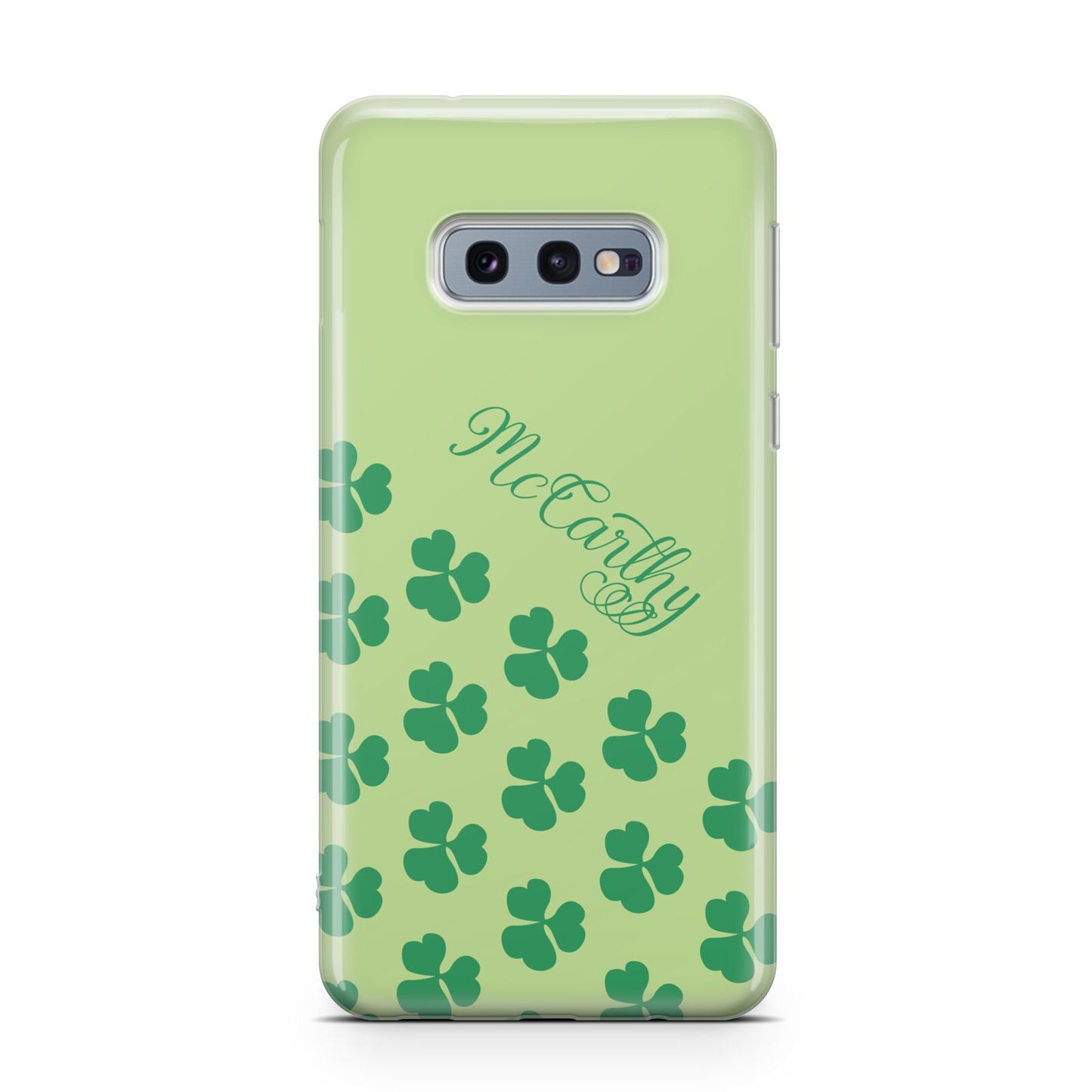 Shamrock Custom Name Samsung Galaxy S10E Case