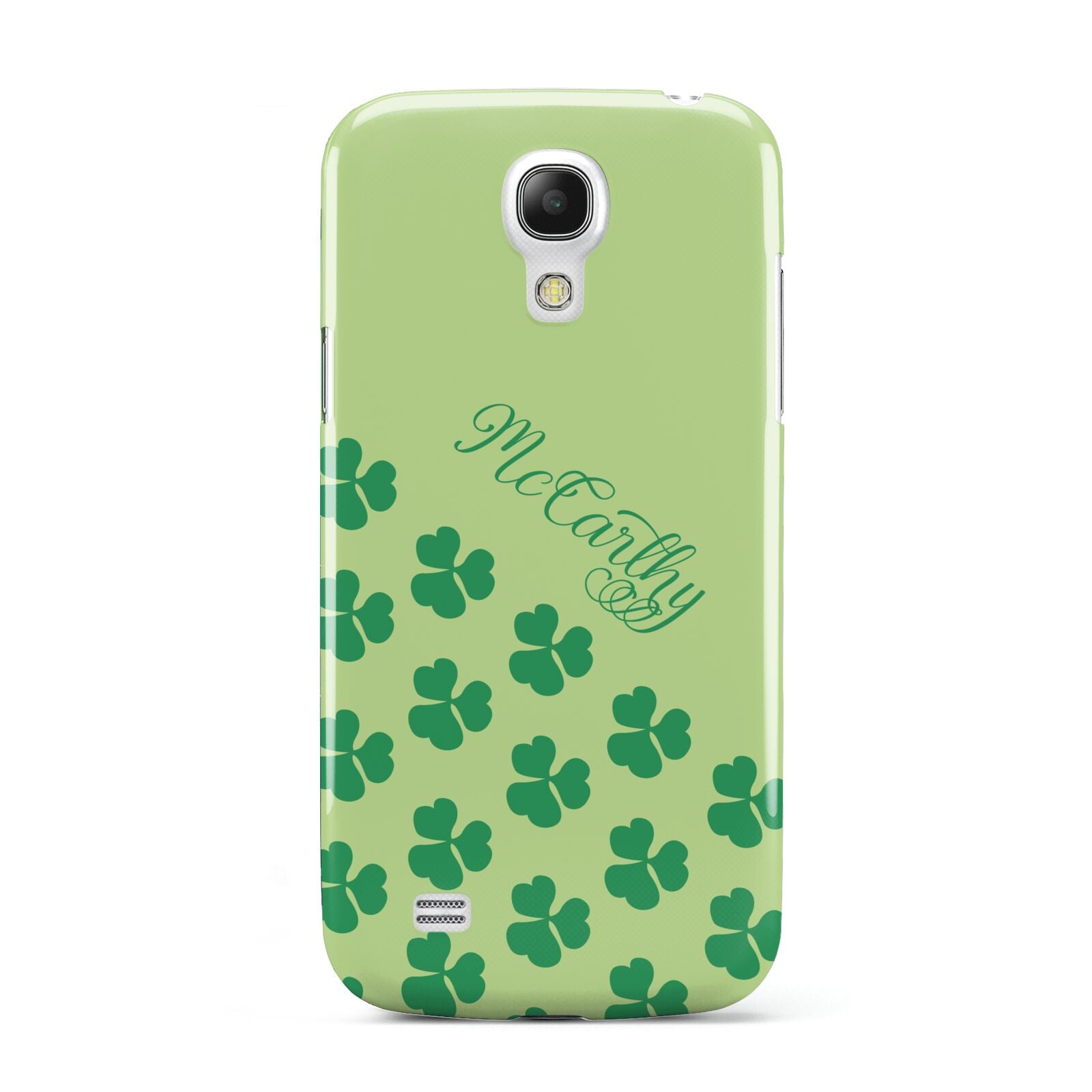 Shamrock Custom Name Samsung Galaxy S4 Mini Case