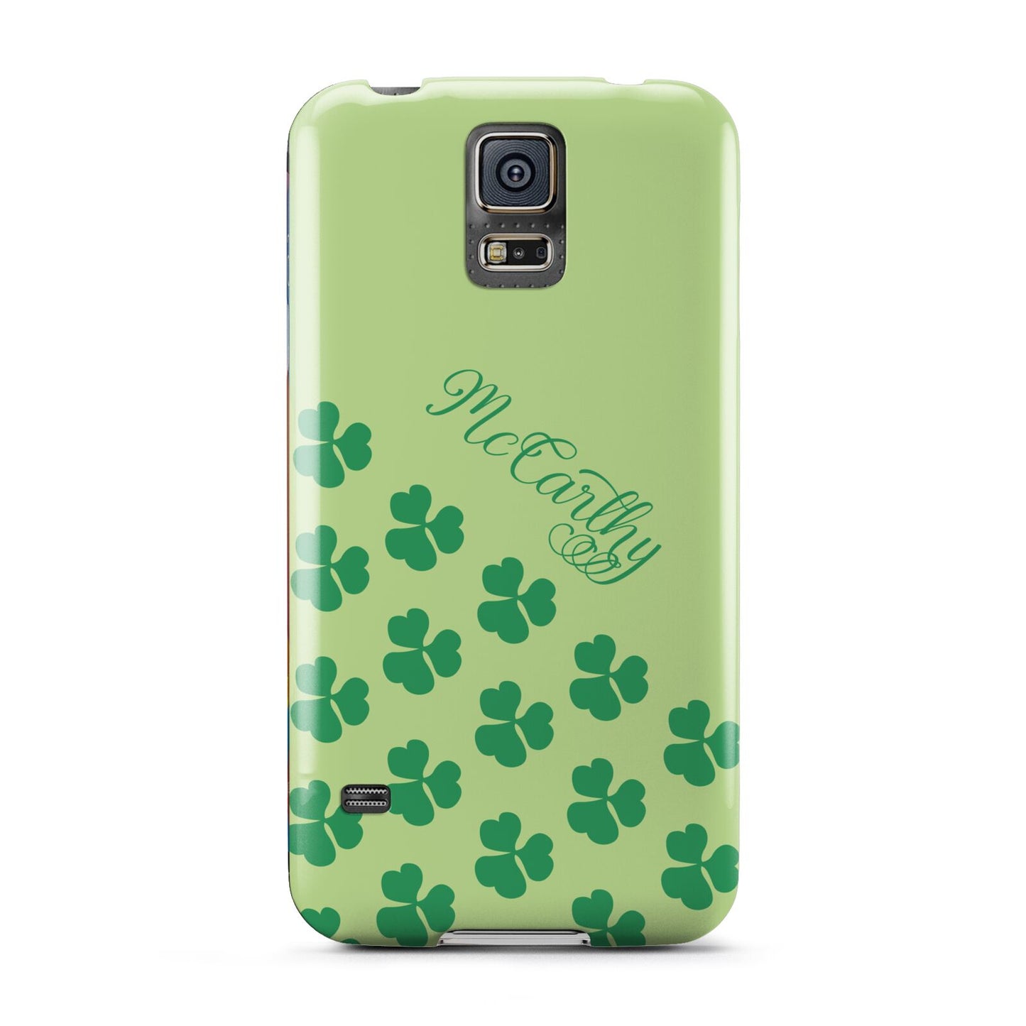 Shamrock Custom Name Samsung Galaxy S5 Case