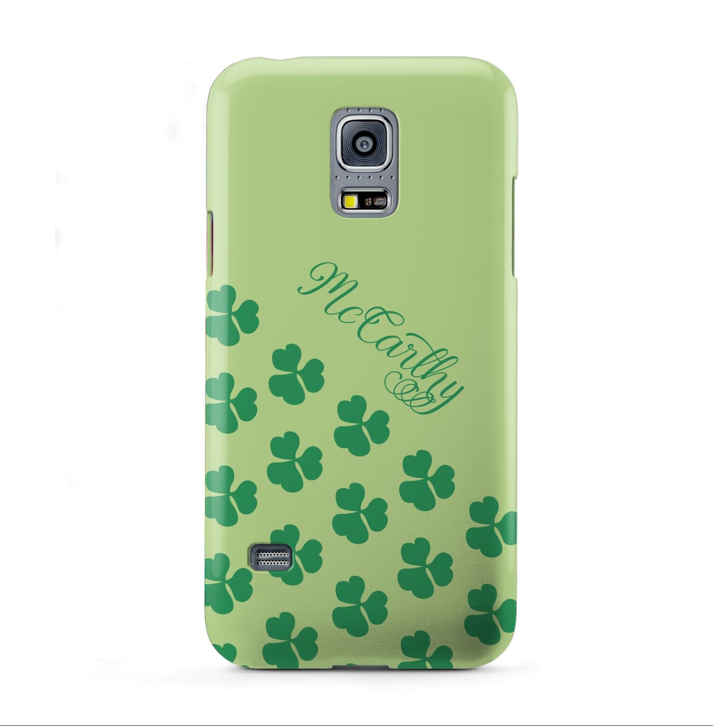 Shamrock Custom Name Samsung Galaxy S5 Mini Case