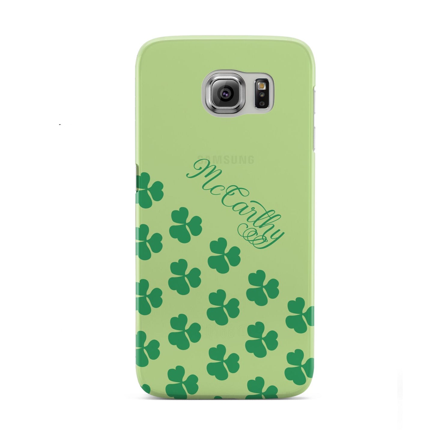 Shamrock Custom Name Samsung Galaxy S6 Case