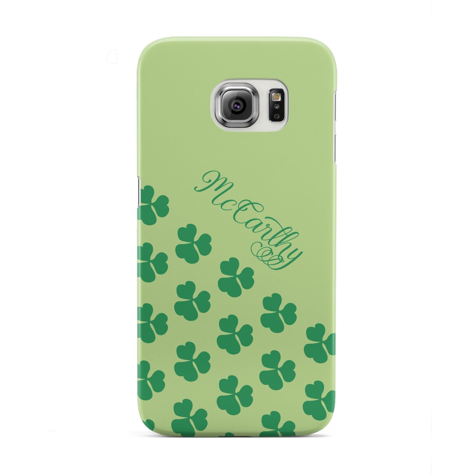 Shamrock Custom Name Samsung Galaxy S6 Edge Case