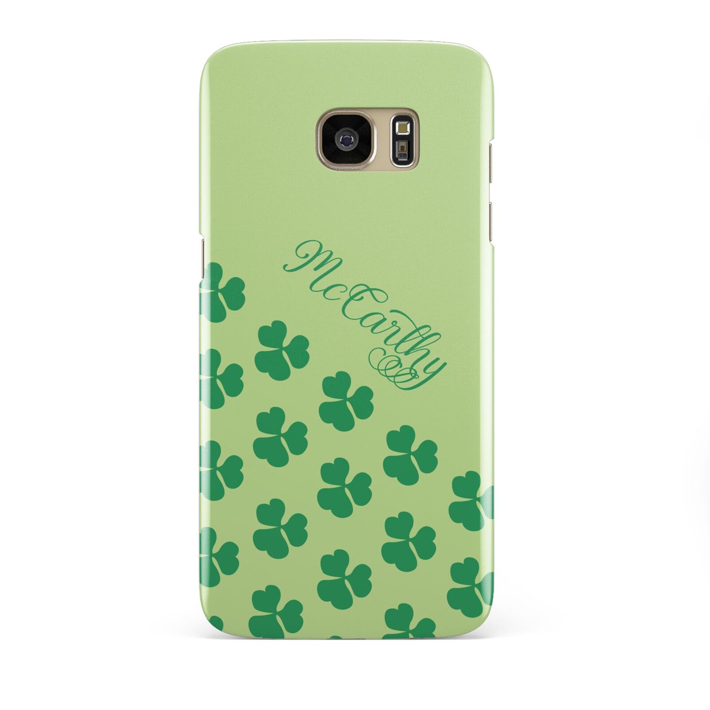 Shamrock Custom Name Samsung Galaxy S7 Edge Case