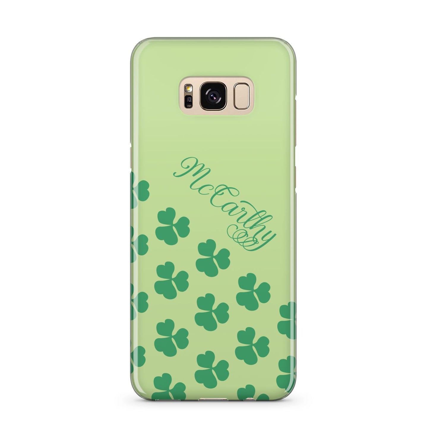 Shamrock Custom Name Samsung Galaxy S8 Plus Case