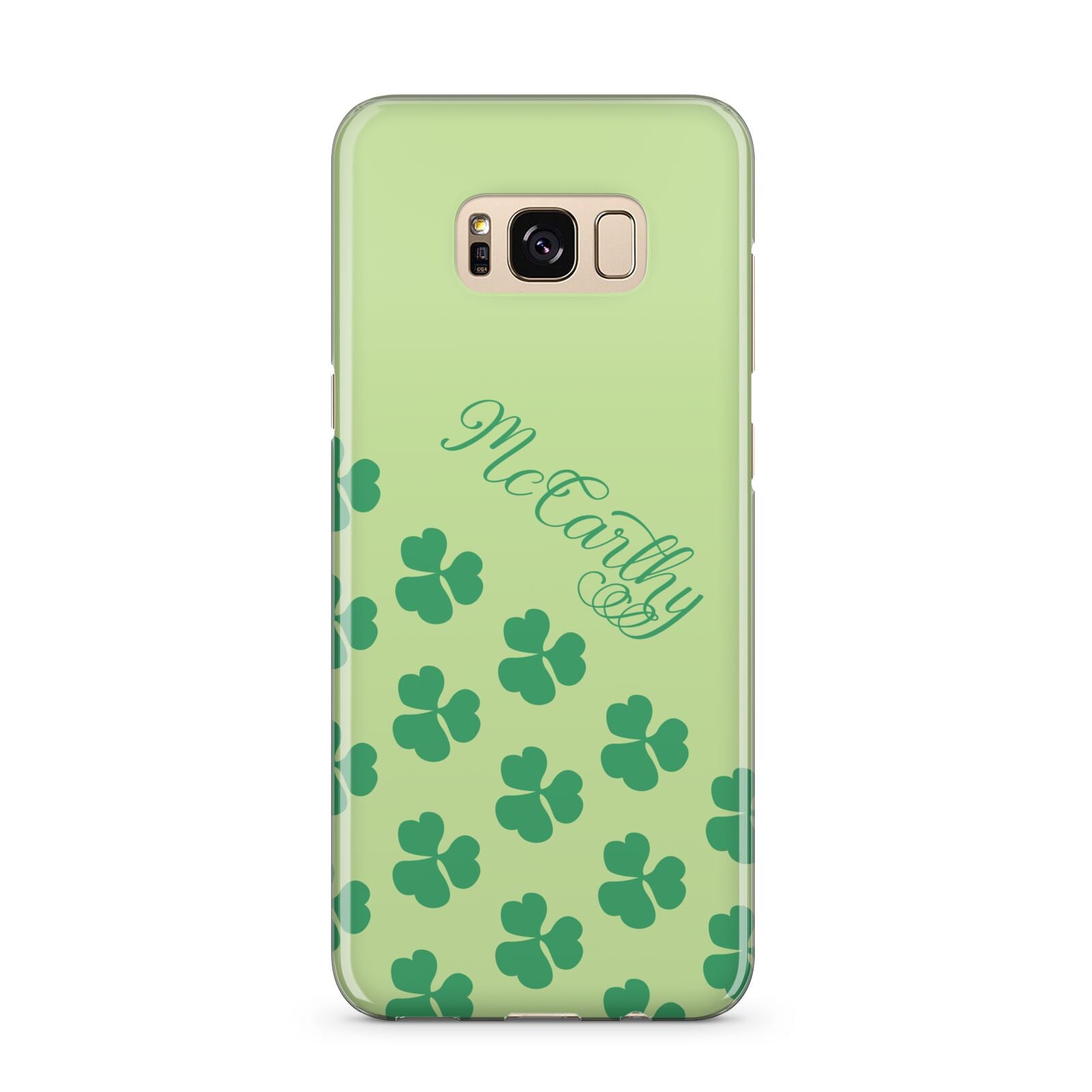 Shamrock Custom Name Samsung Galaxy S8 Plus Case