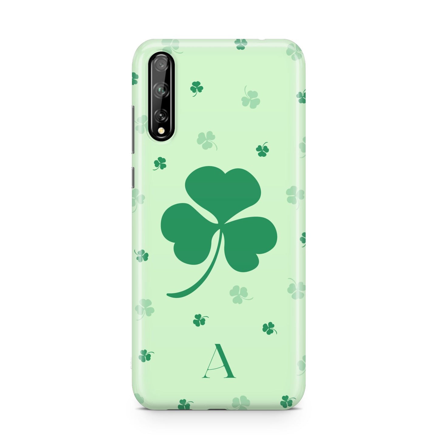 Shamrock Initial Personalised Huawei Enjoy 10s Phone Case