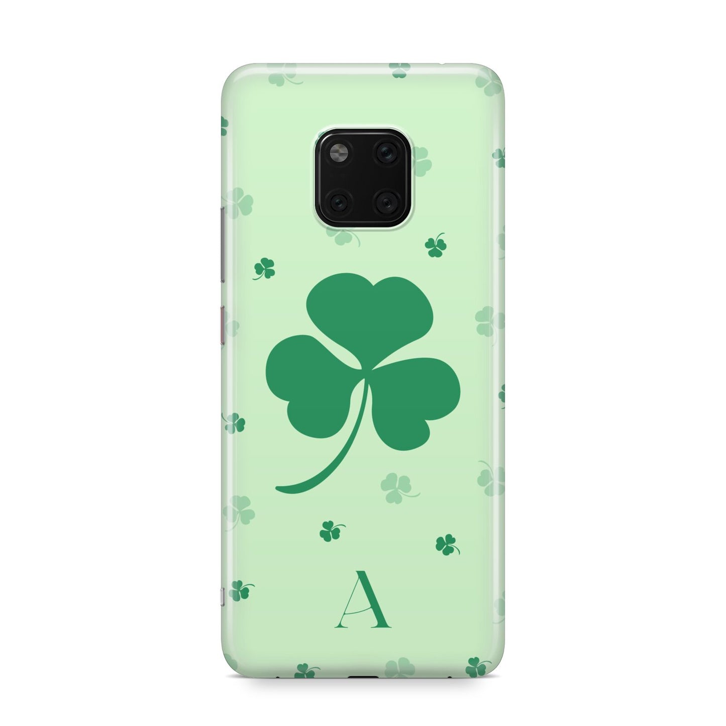 Shamrock Initial Personalised Huawei Mate 20 Pro Phone Case