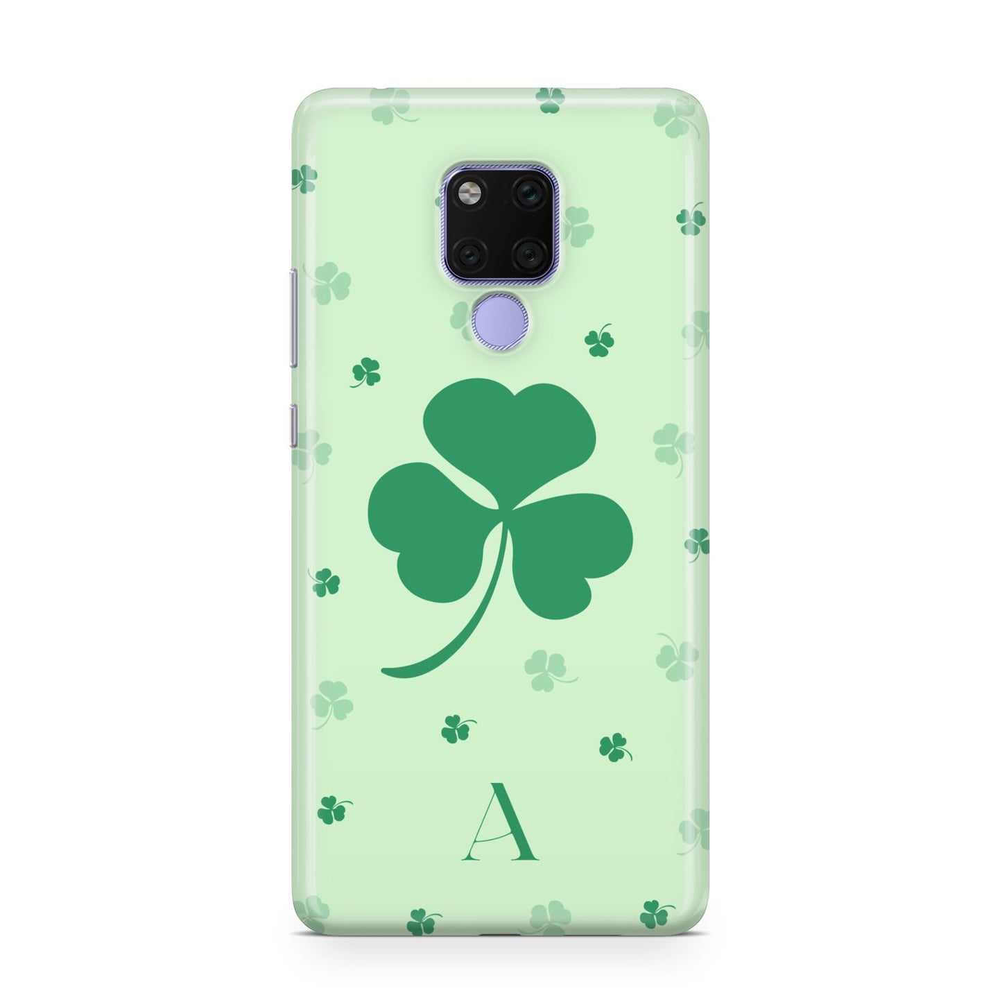 Shamrock Initial Personalised Huawei Mate 20X Phone Case