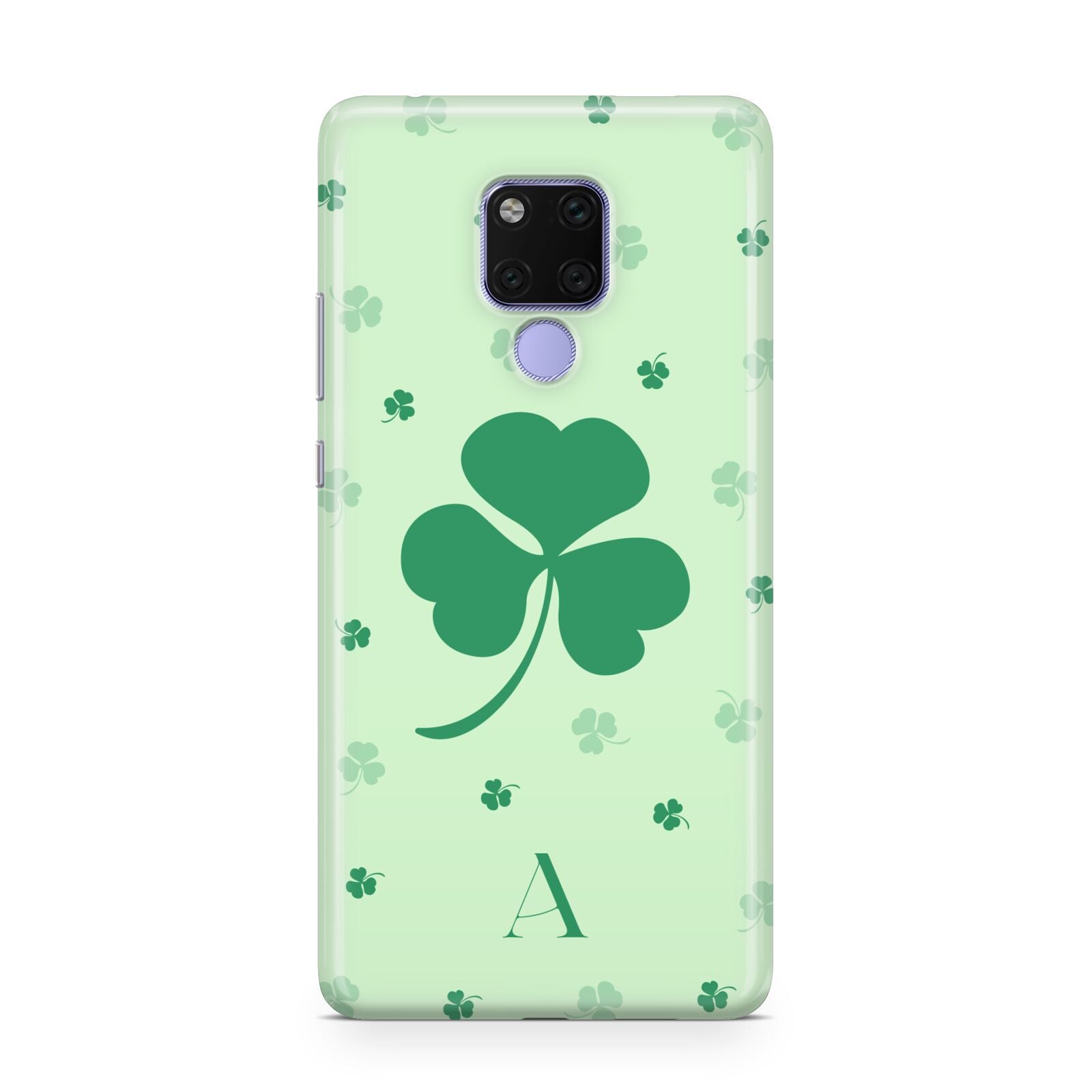 Shamrock Initial Personalised Huawei Mate 20X Phone Case