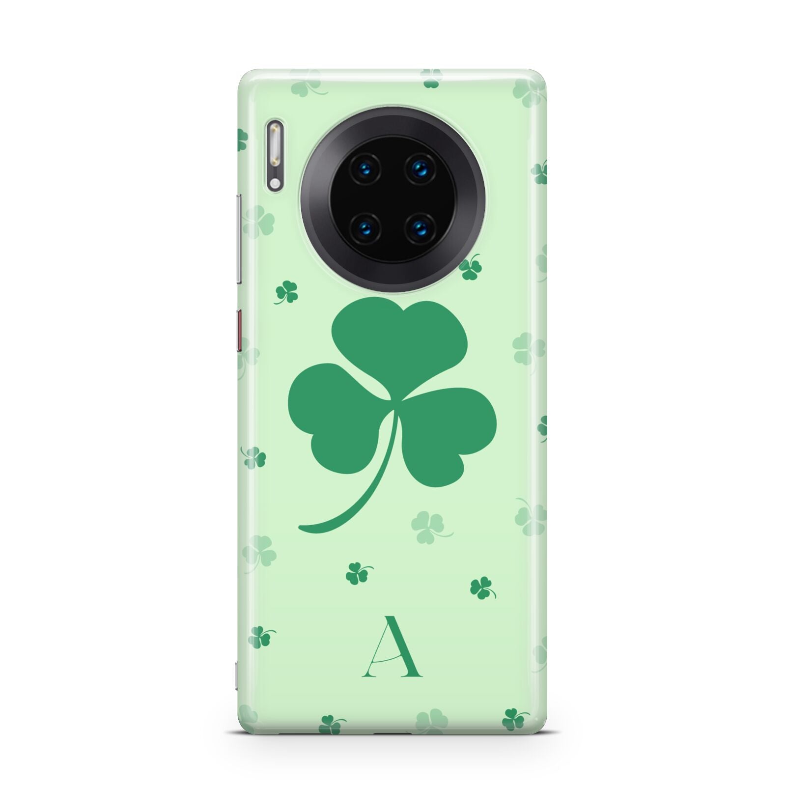 Shamrock Initial Personalised Huawei Mate 30 Pro Phone Case