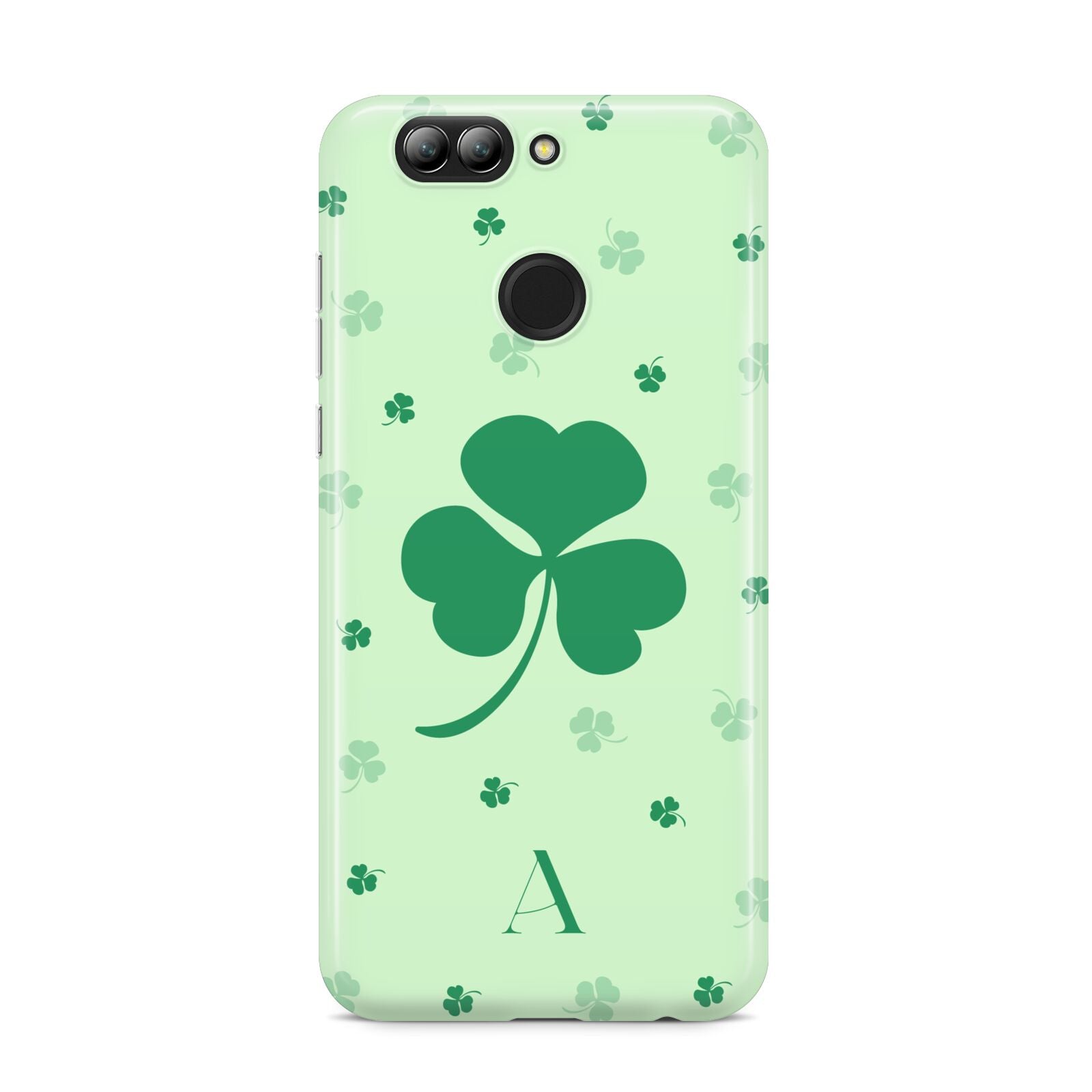 Shamrock Initial Personalised Huawei Nova 2s Phone Case