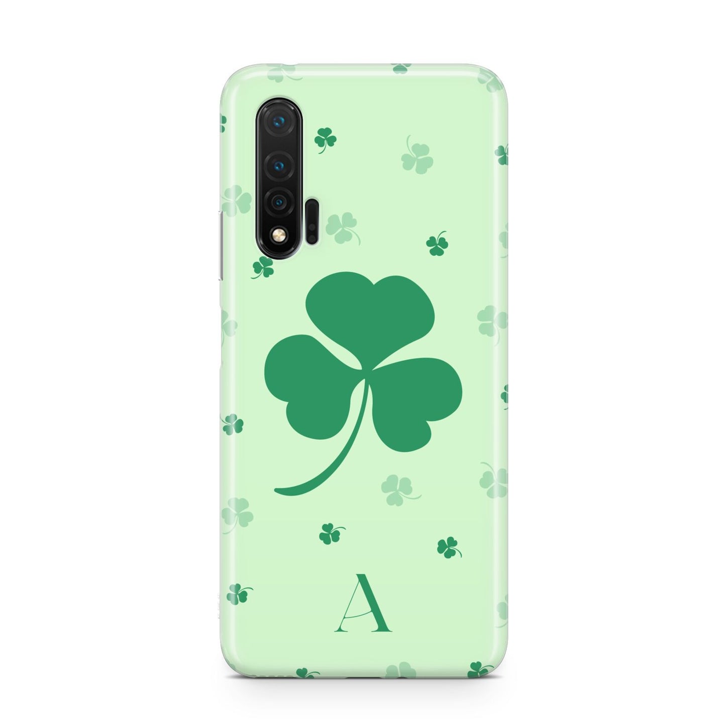 Shamrock Initial Personalised Huawei Nova 6 Phone Case