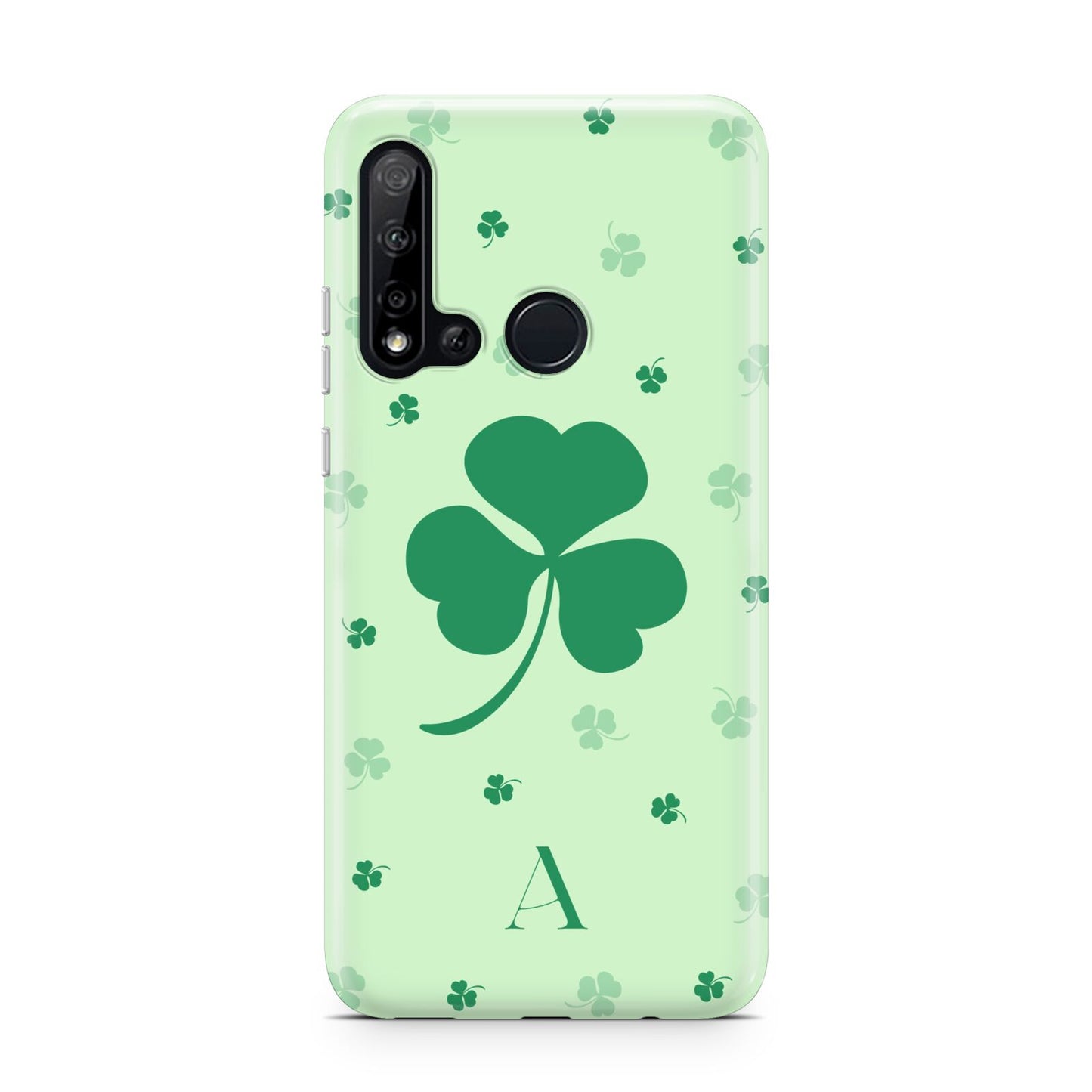 Shamrock Initial Personalised Huawei P20 Lite 5G Phone Case