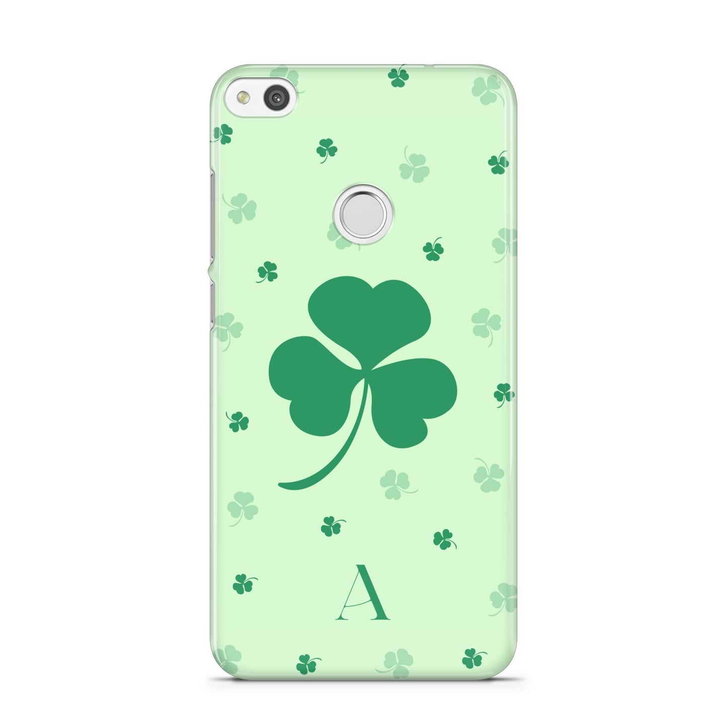 Shamrock Initial Personalised Huawei P8 Lite Case