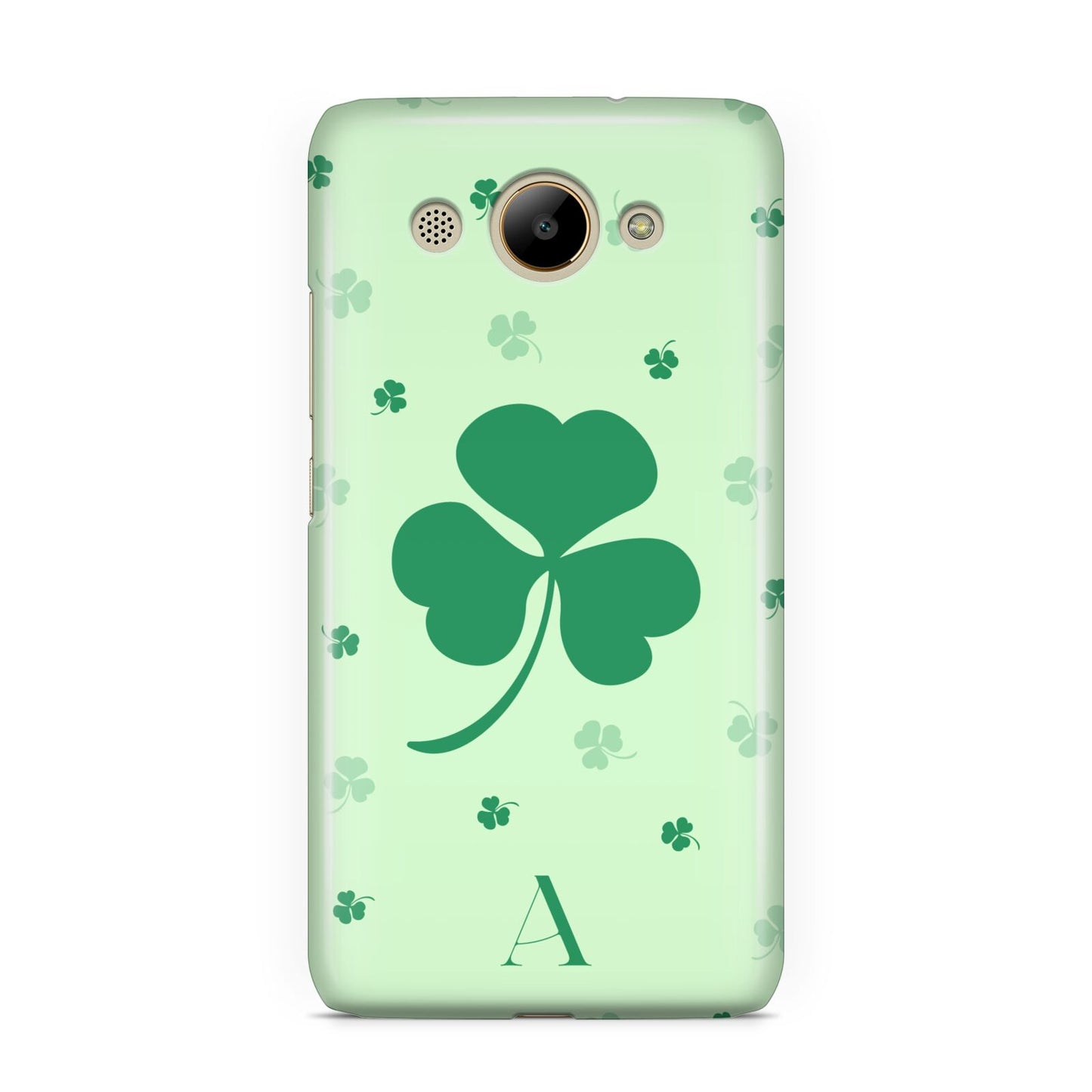 Shamrock Initial Personalised Huawei Y3 2017