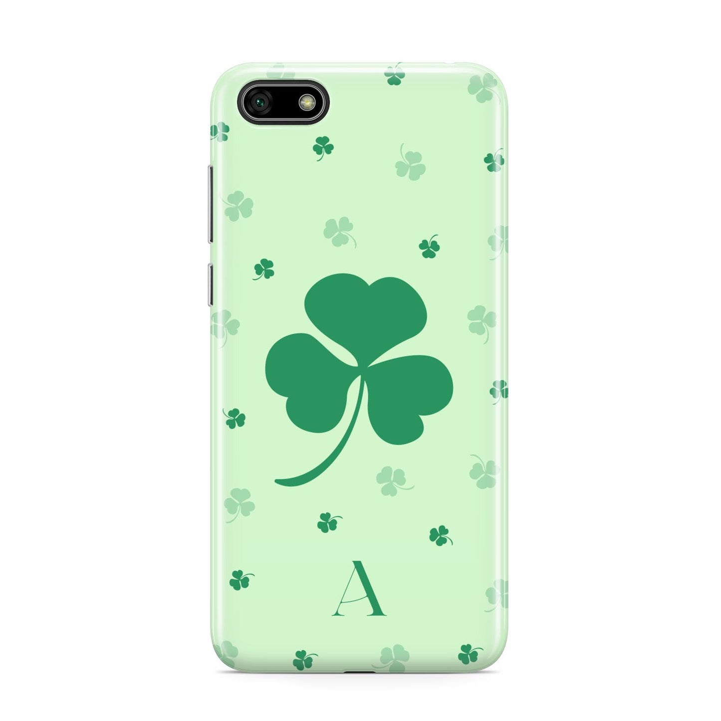 Shamrock Initial Personalised Huawei Y5 Prime 2018 Phone Case