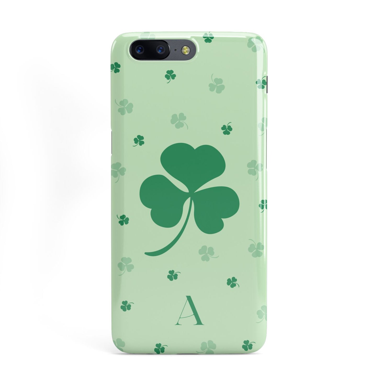 Shamrock Initial Personalised OnePlus Case