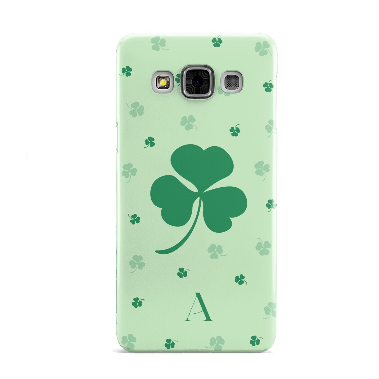 Shamrock Initial Personalised Samsung Galaxy A3 Case