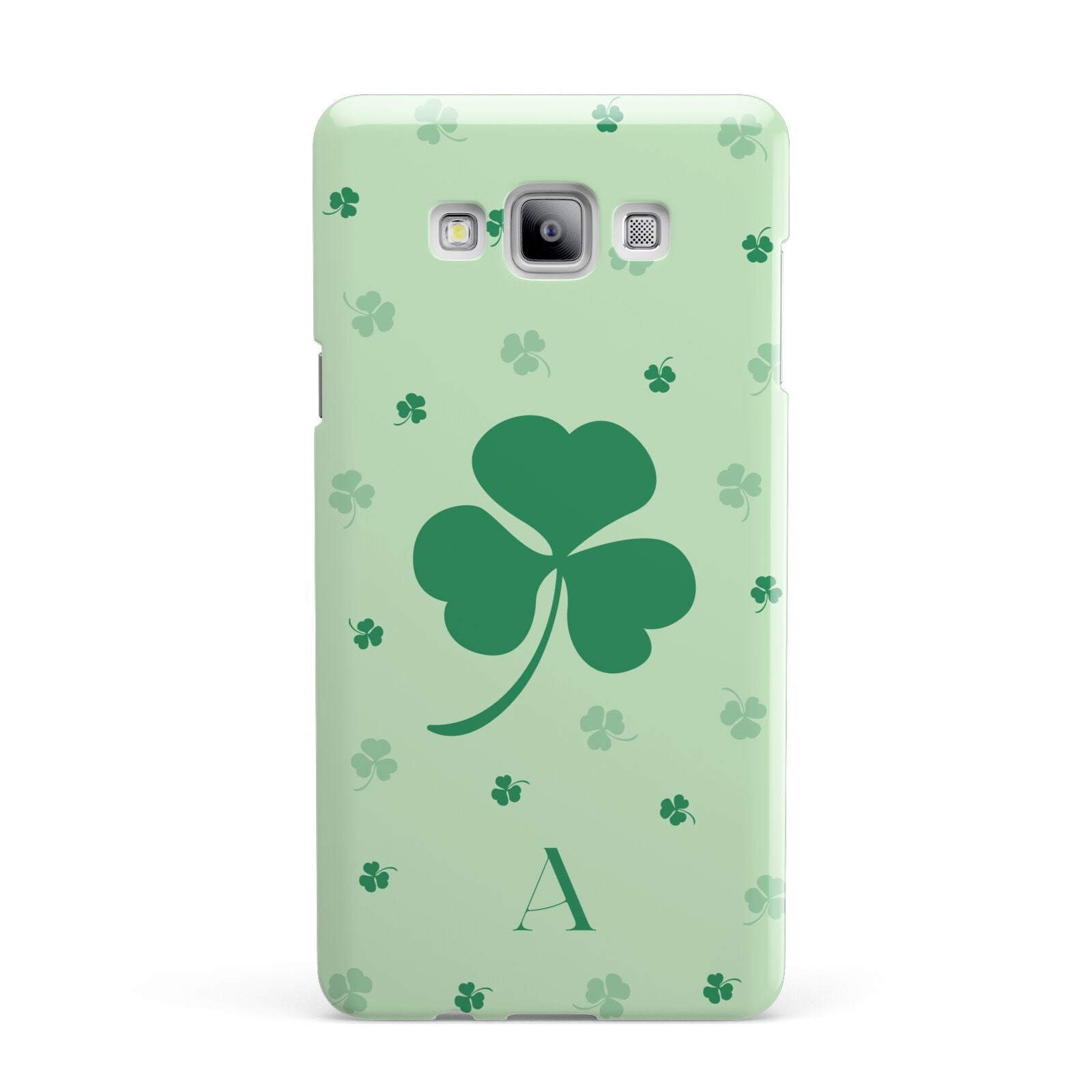 Shamrock Initial Personalised Samsung Galaxy A7 2015 Case