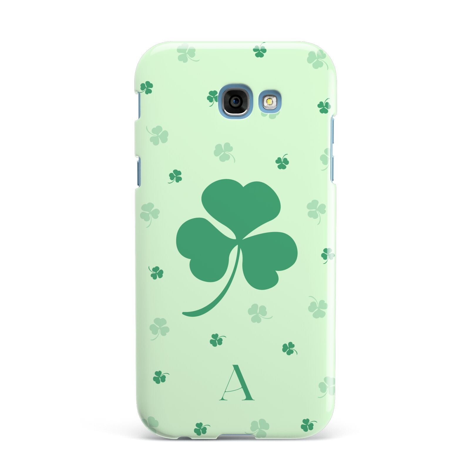 Shamrock Initial Personalised Samsung Galaxy A7 2017 Case