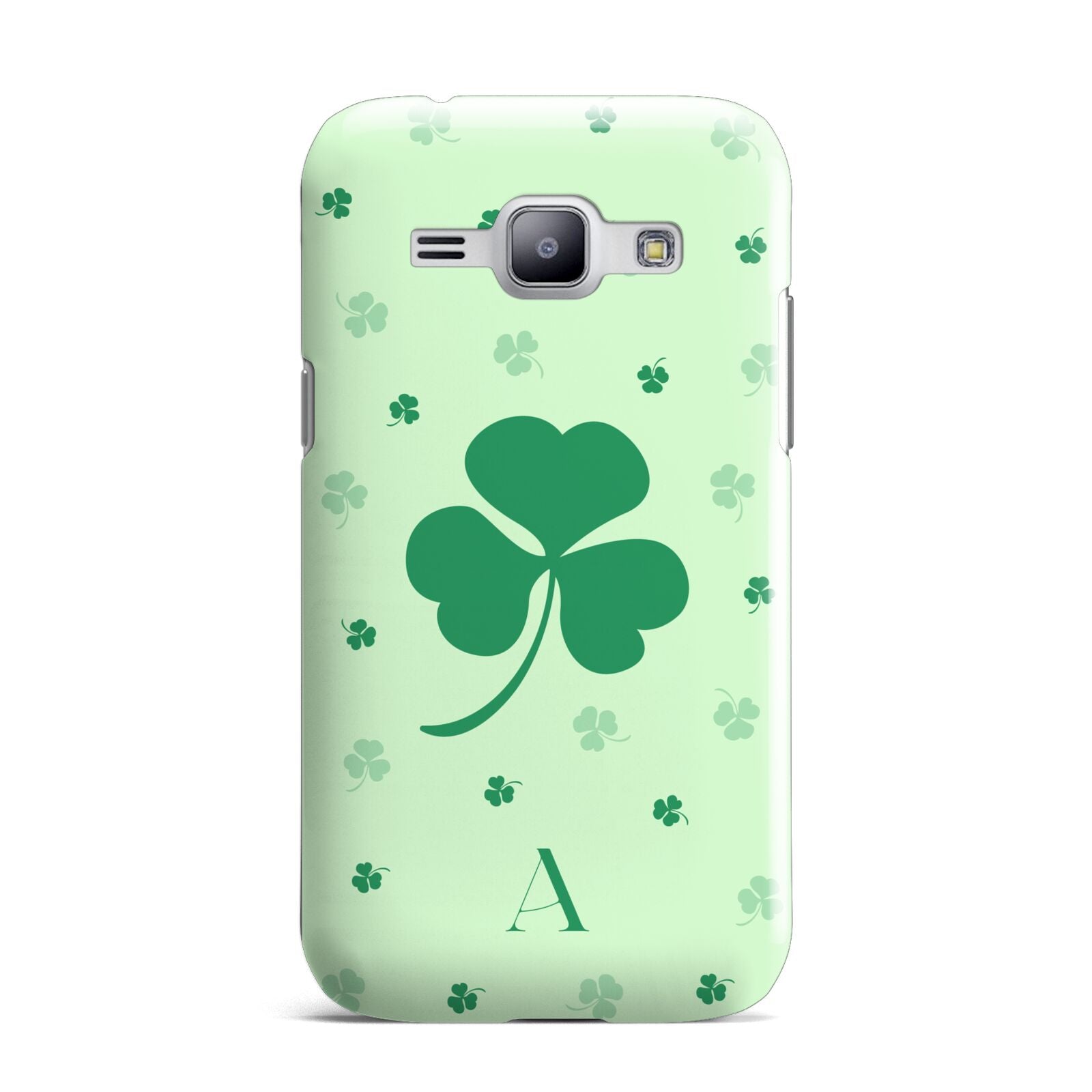 Shamrock Initial Personalised Samsung Galaxy J1 2015 Case