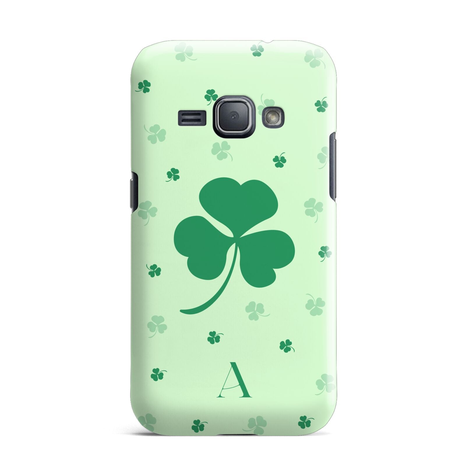 Shamrock Initial Personalised Samsung Galaxy J1 2016 Case