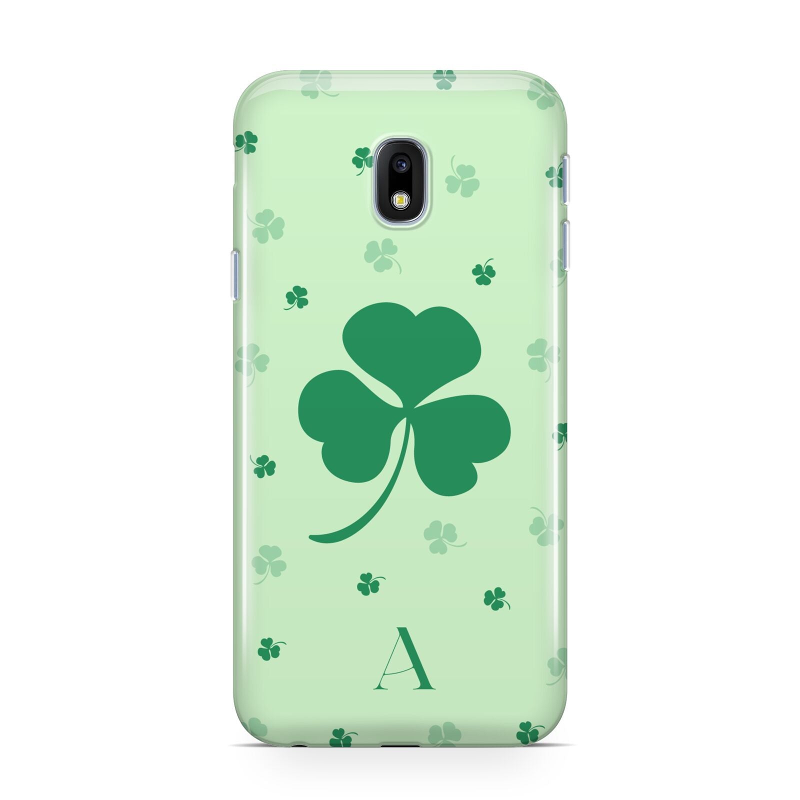 Shamrock Initial Personalised Samsung Galaxy J3 2017 Case