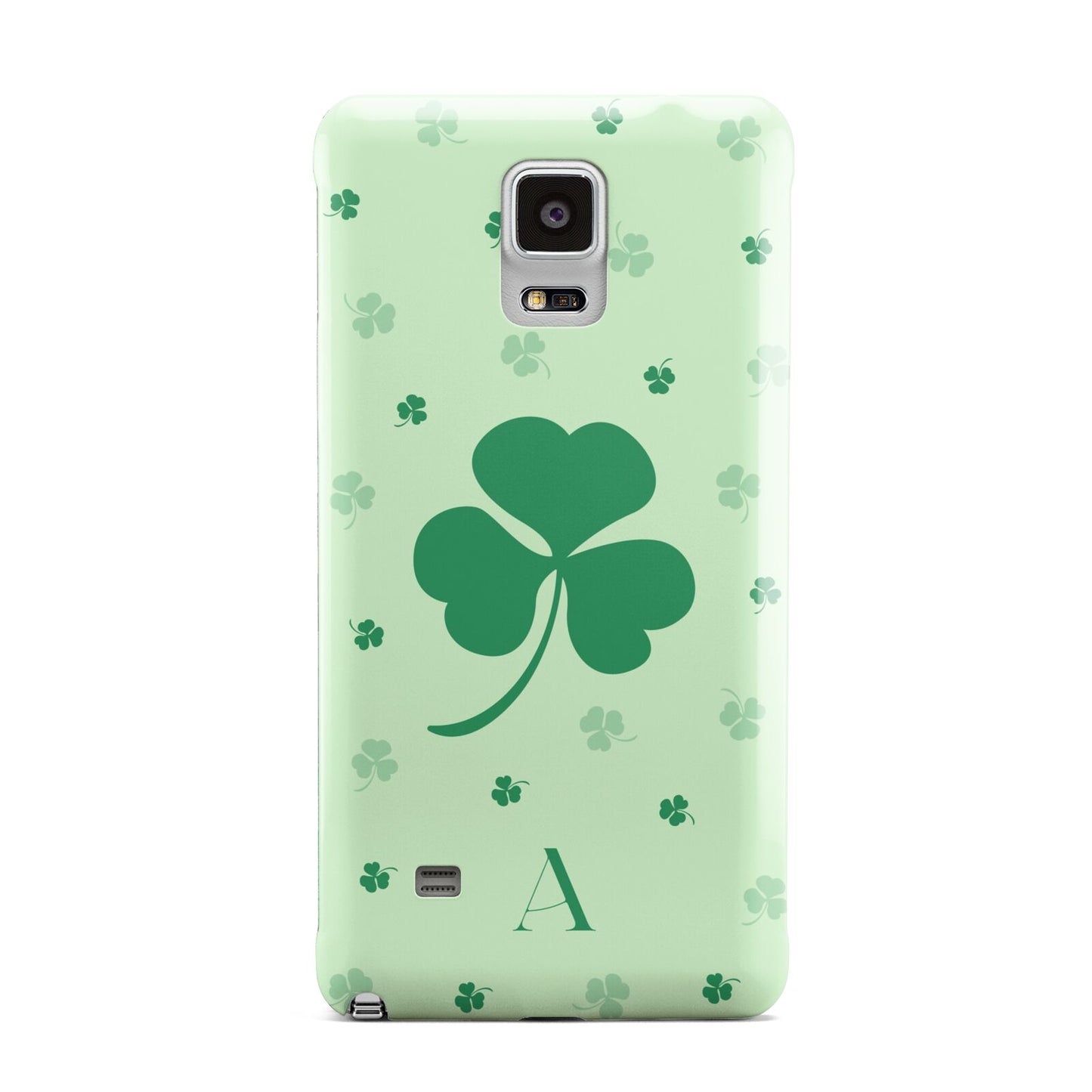 Shamrock Initial Personalised Samsung Galaxy Note 4 Case