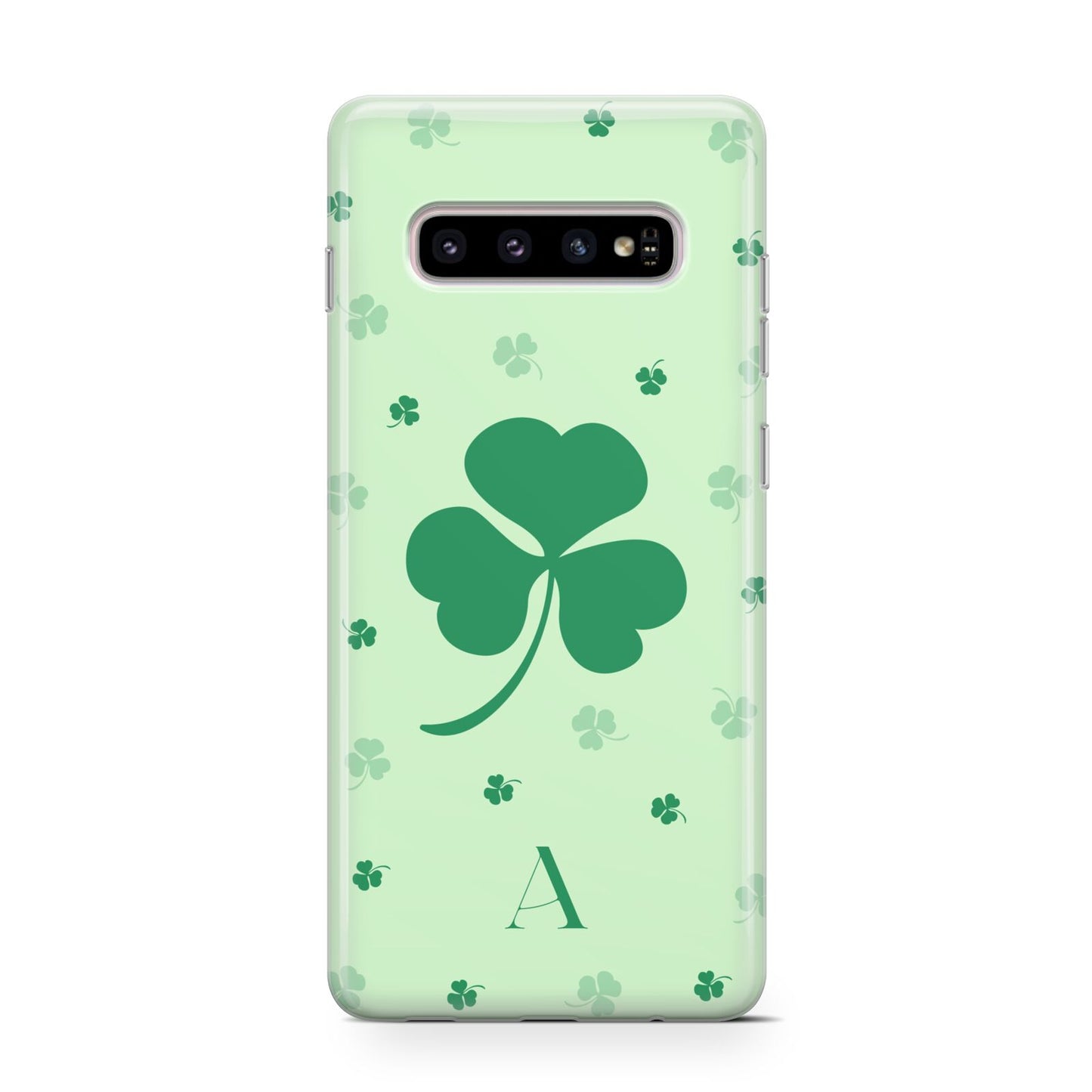 Shamrock Initial Personalised Samsung Galaxy S10 Case