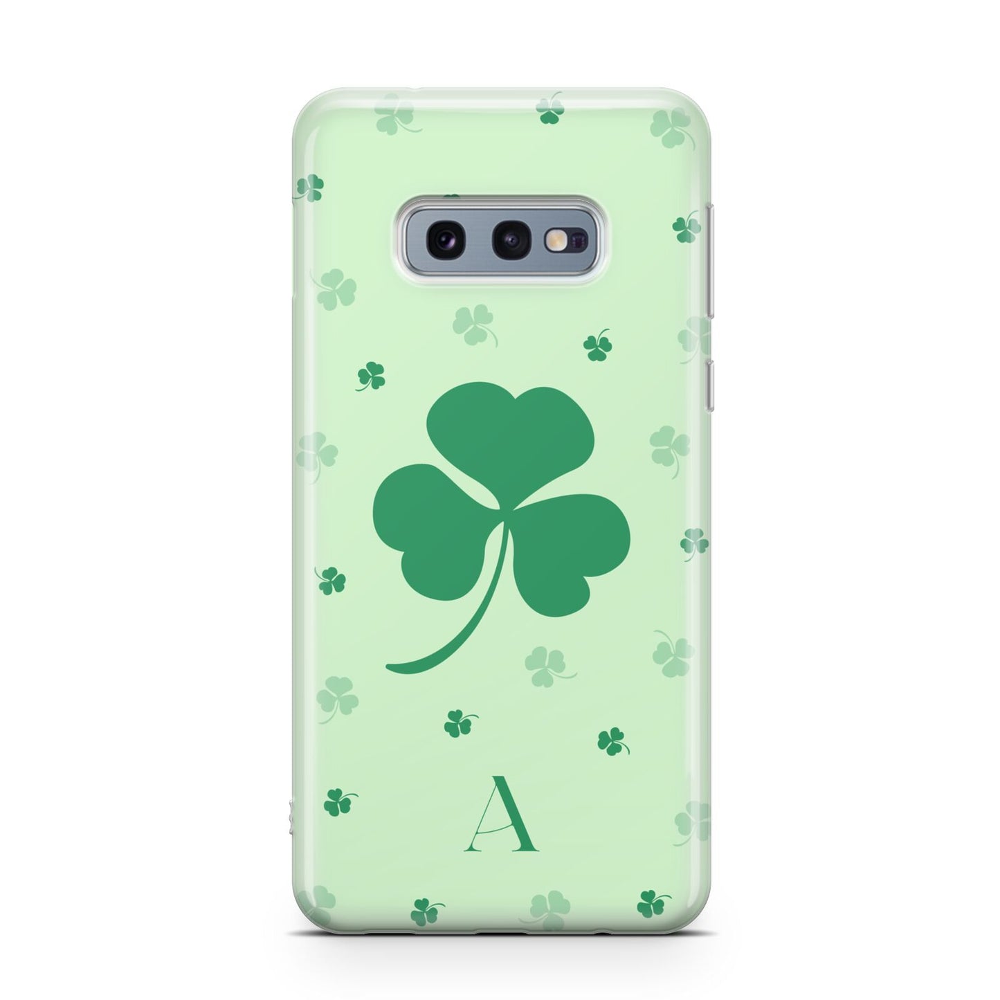 Shamrock Initial Personalised Samsung Galaxy S10E Case